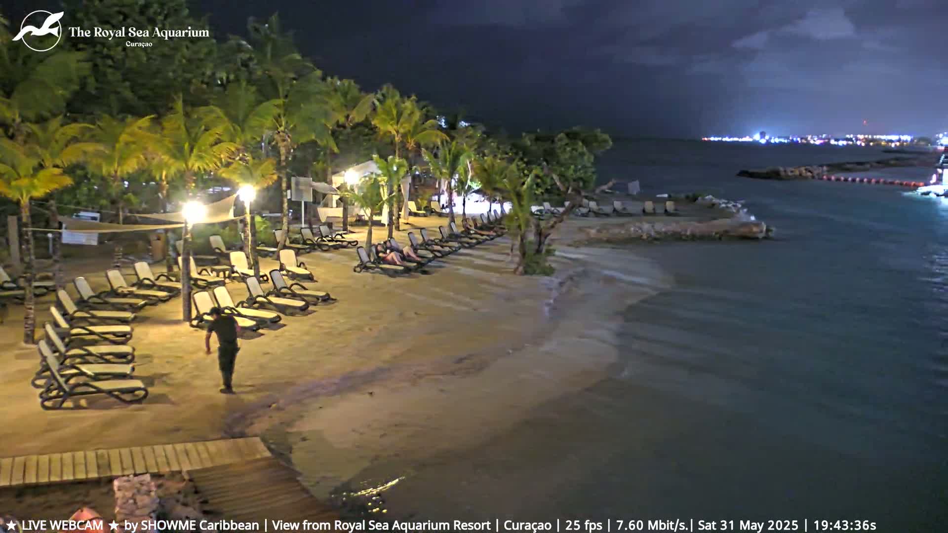 Willemstad, The Royal Sea Aquarium Resort Beach Live Cam - Willemstad, Curacao, Netherland 