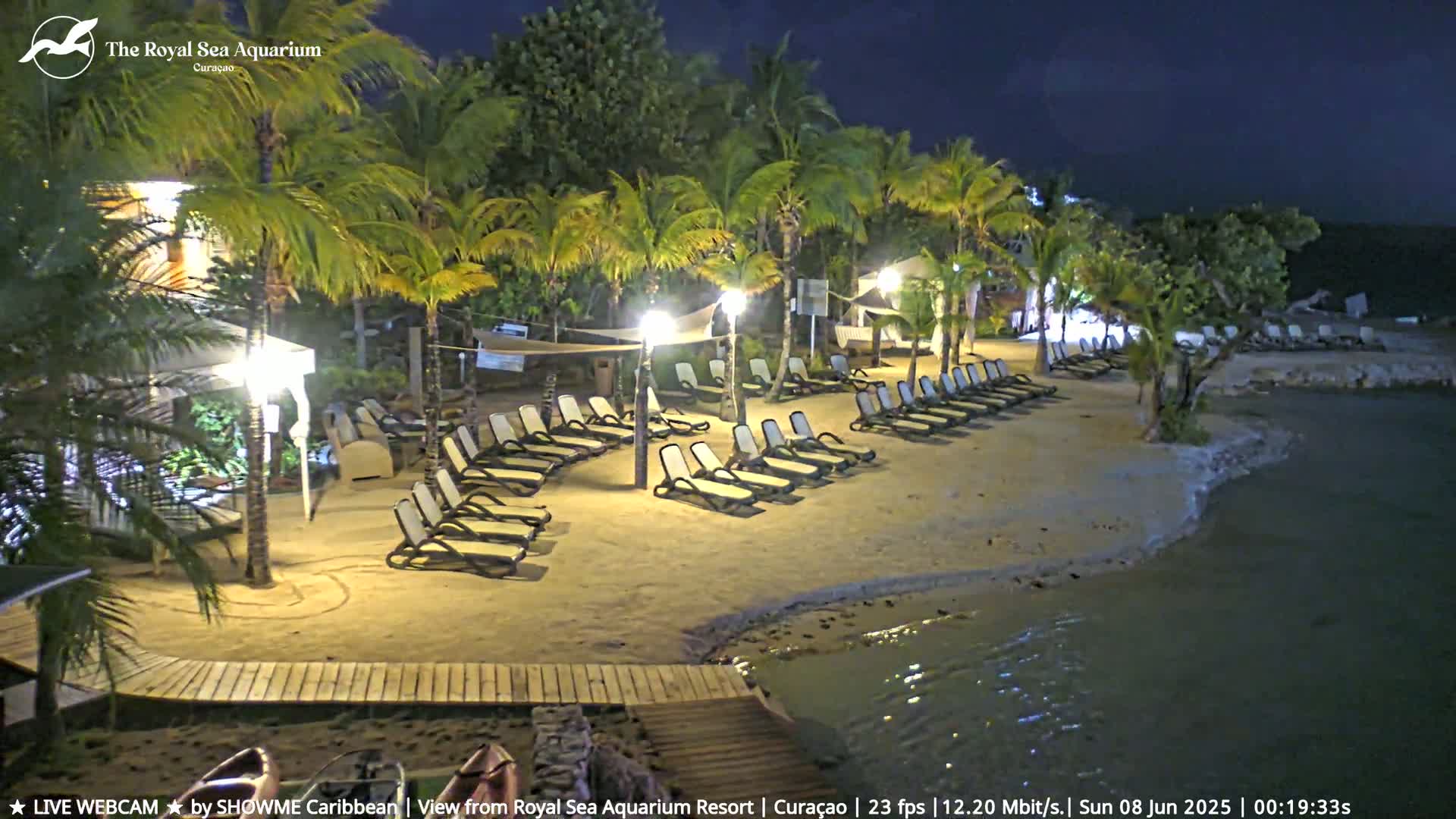 Willemstad, The Royal Sea Aquarium Resort Beach Live Cam - Willemstad, Curacao, Netherland 