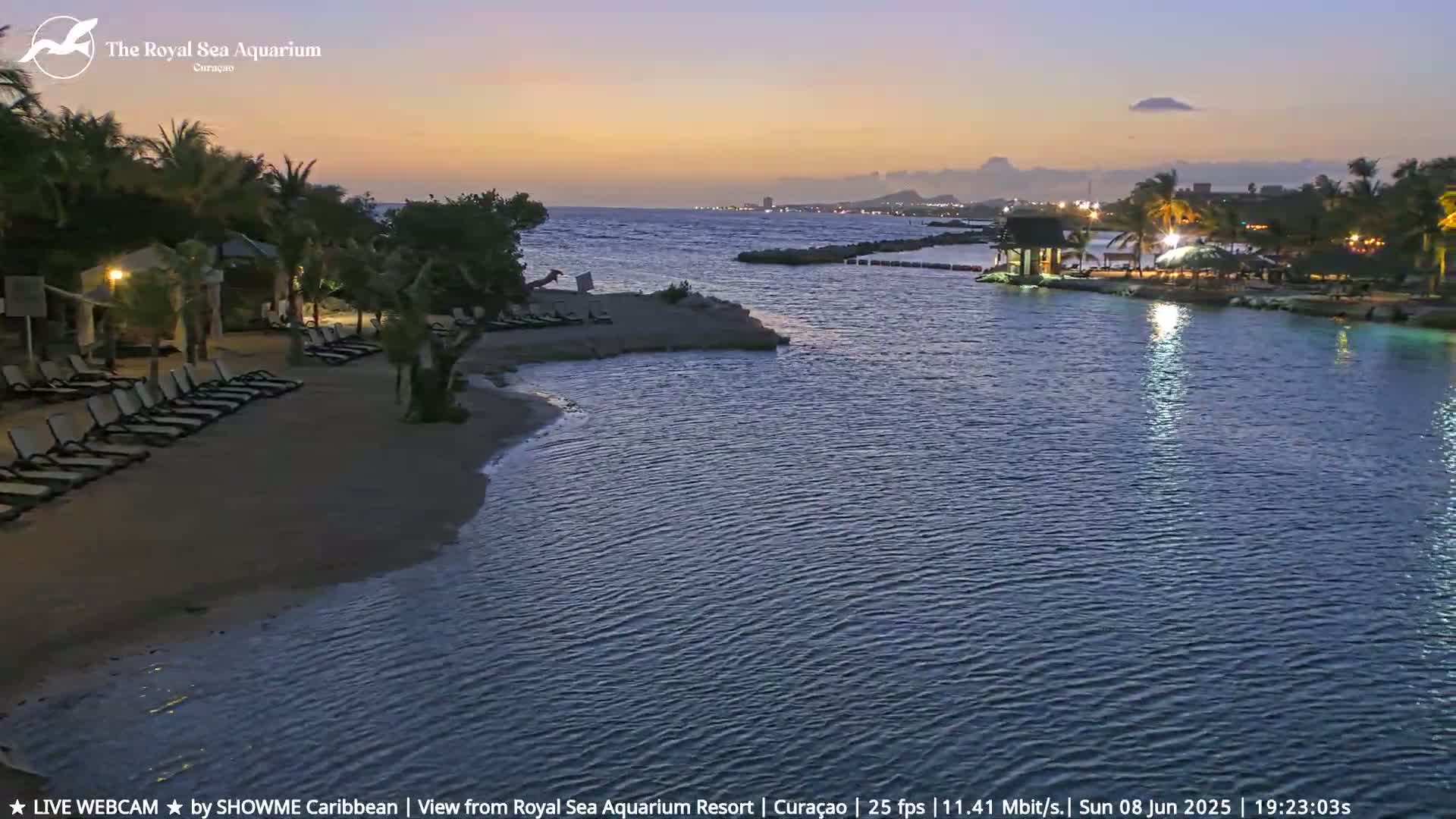 Willemstad, The Royal Sea Aquarium Resort Beach Live Cam - Willemstad, Curacao, Netherland 