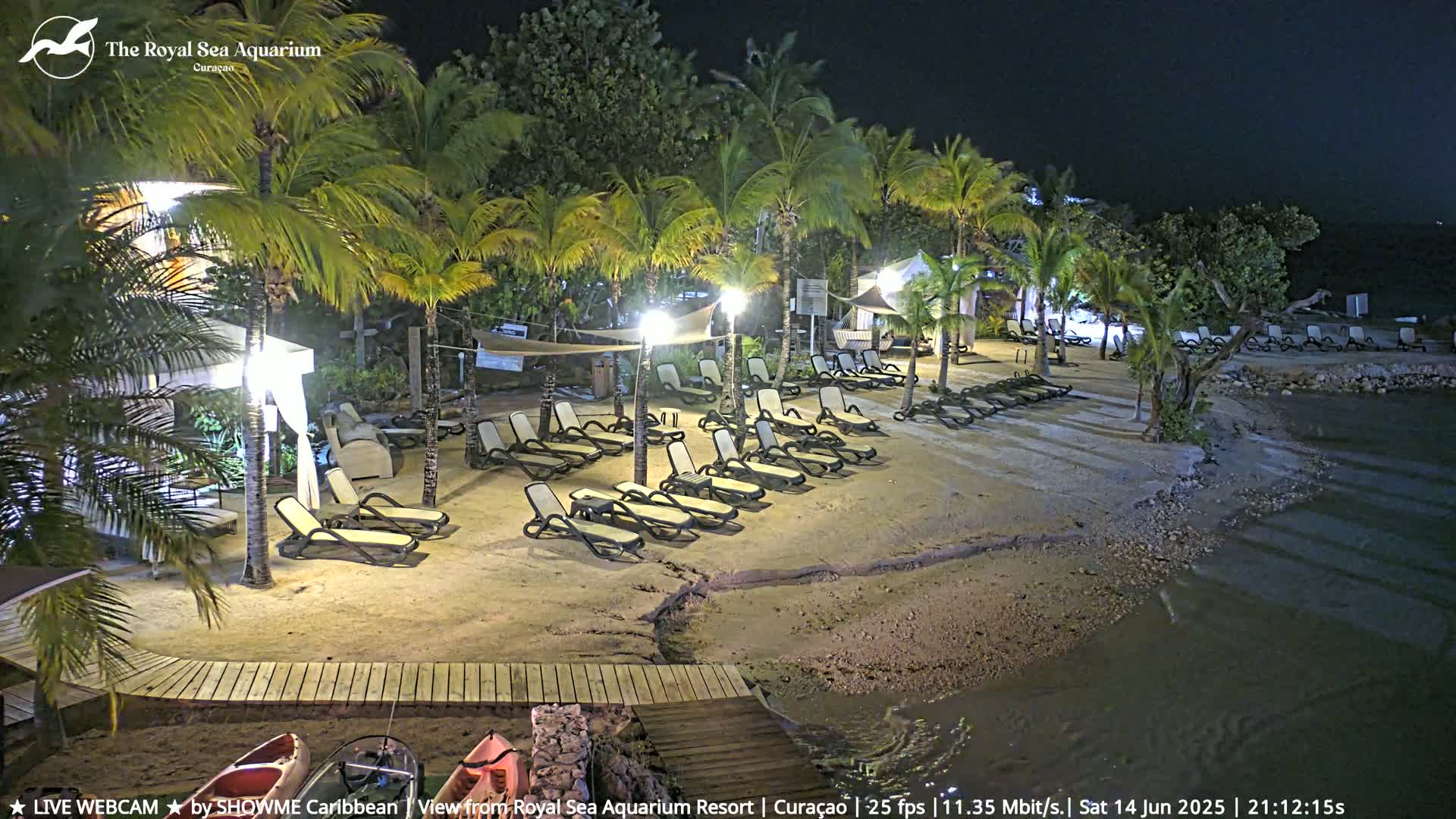 Willemstad, The Royal Sea Aquarium Resort Beach Live Cam - Willemstad, Curacao, Netherland 
