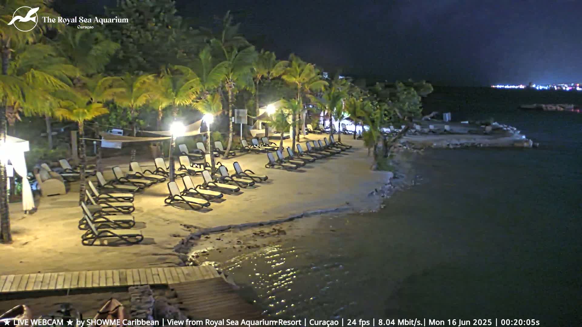 Willemstad, The Royal Sea Aquarium Resort Beach Live Cam - Willemstad, Curacao, Netherland 