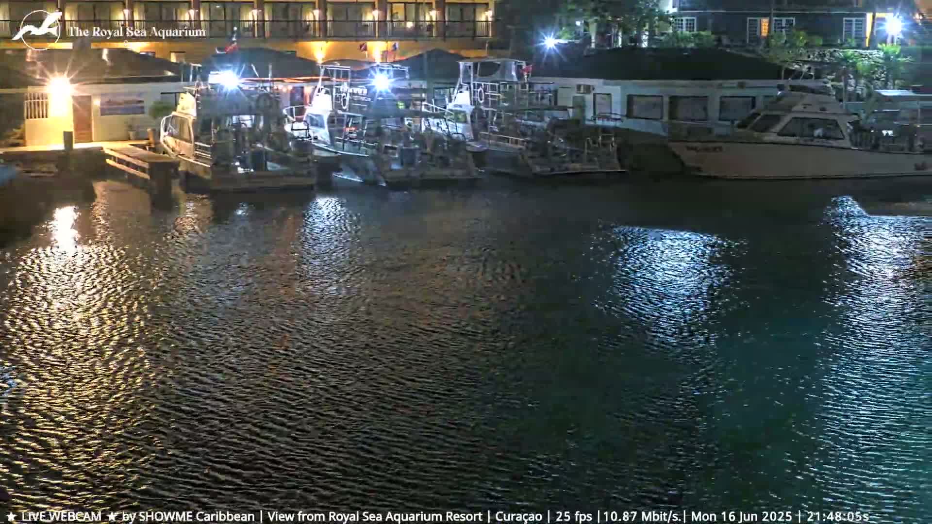 Willemstad, The Royal Sea Aquarium Resort Beach Live Cam - Willemstad, Curacao, Netherland 