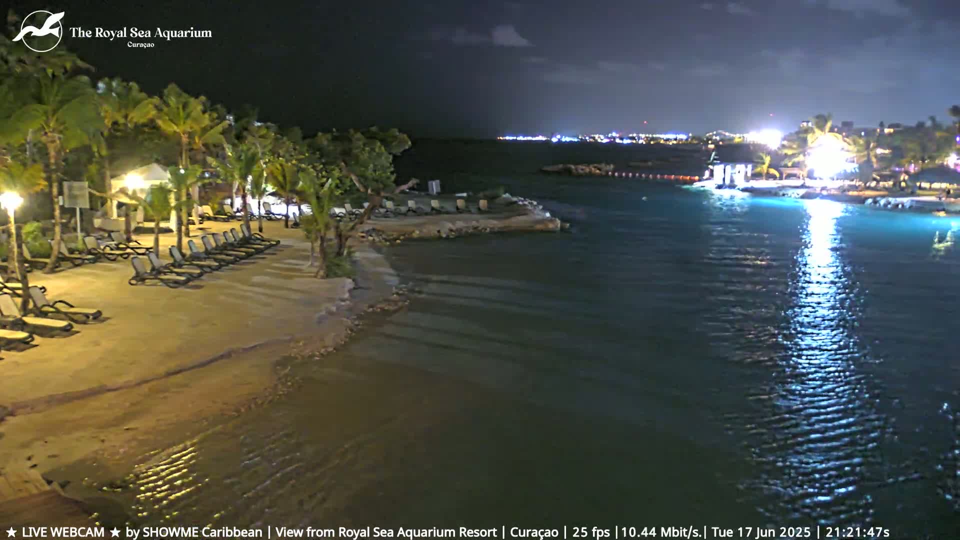Willemstad, The Royal Sea Aquarium Resort Beach Live Cam - Willemstad, Curacao, Netherland 
