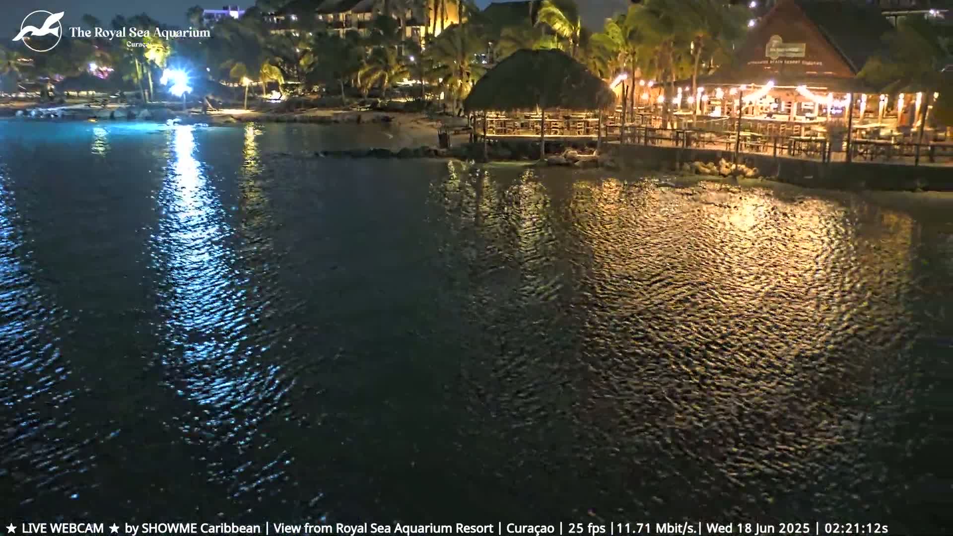 Willemstad, The Royal Sea Aquarium Resort Beach Live Cam - Willemstad, Curacao, Netherland 