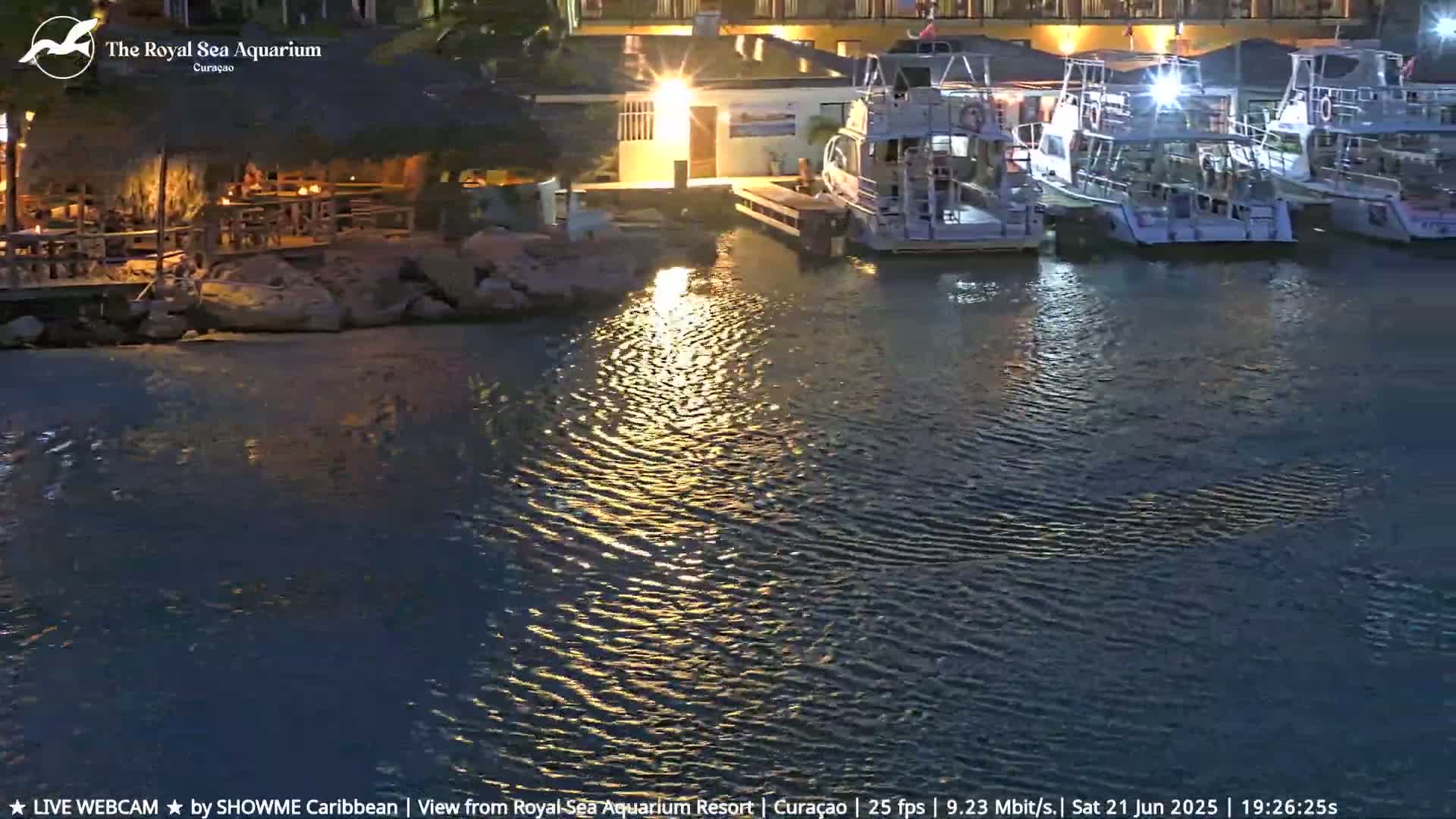 Willemstad, The Royal Sea Aquarium Resort Beach Live Cam - Willemstad, Curacao, Netherland 