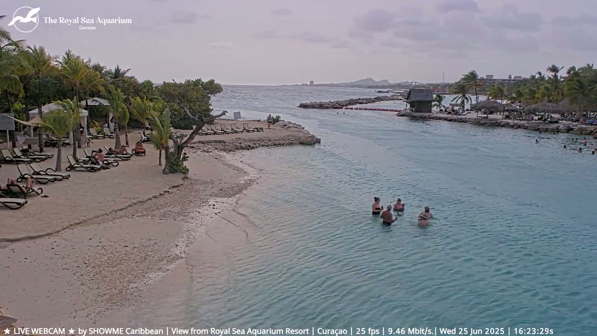 Willemstad, The Royal Sea Aquarium Resort Beach Live Cam - Willemstad, Curacao, Netherland 