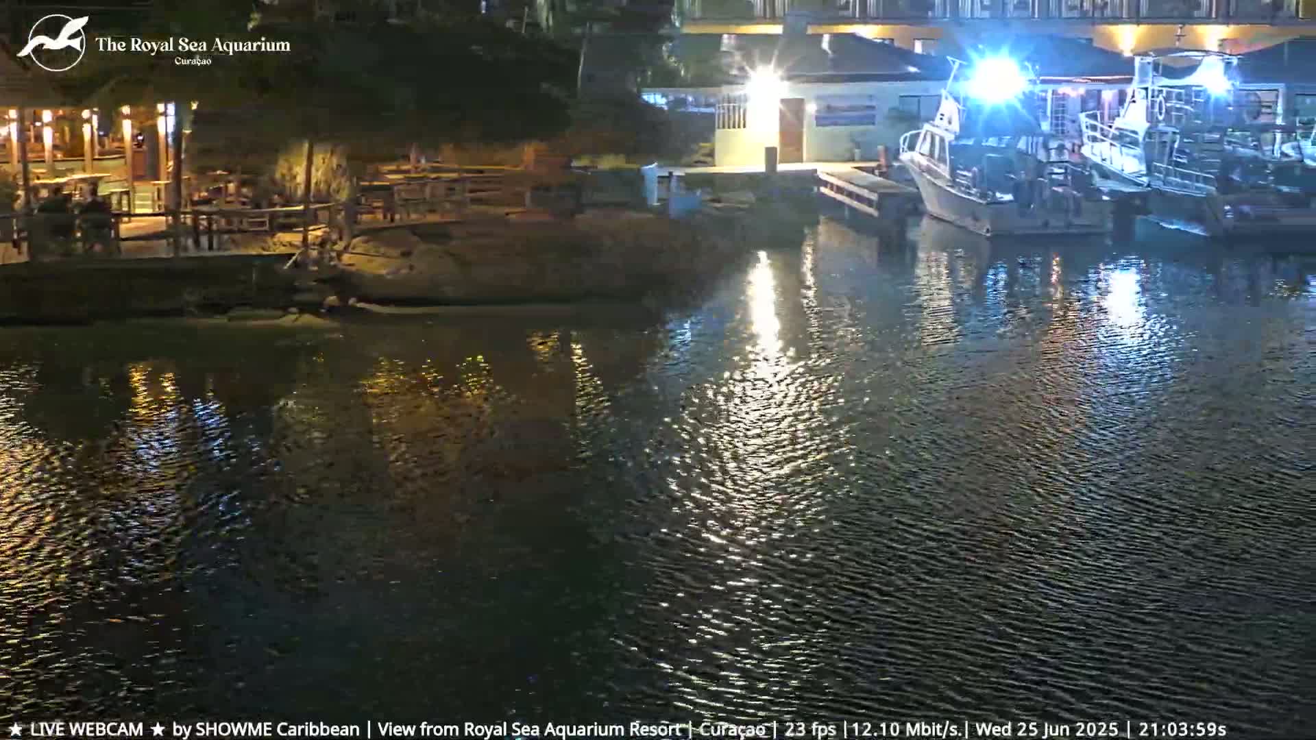 Willemstad, The Royal Sea Aquarium Resort Beach Live Cam - Willemstad, Curacao, Netherland 