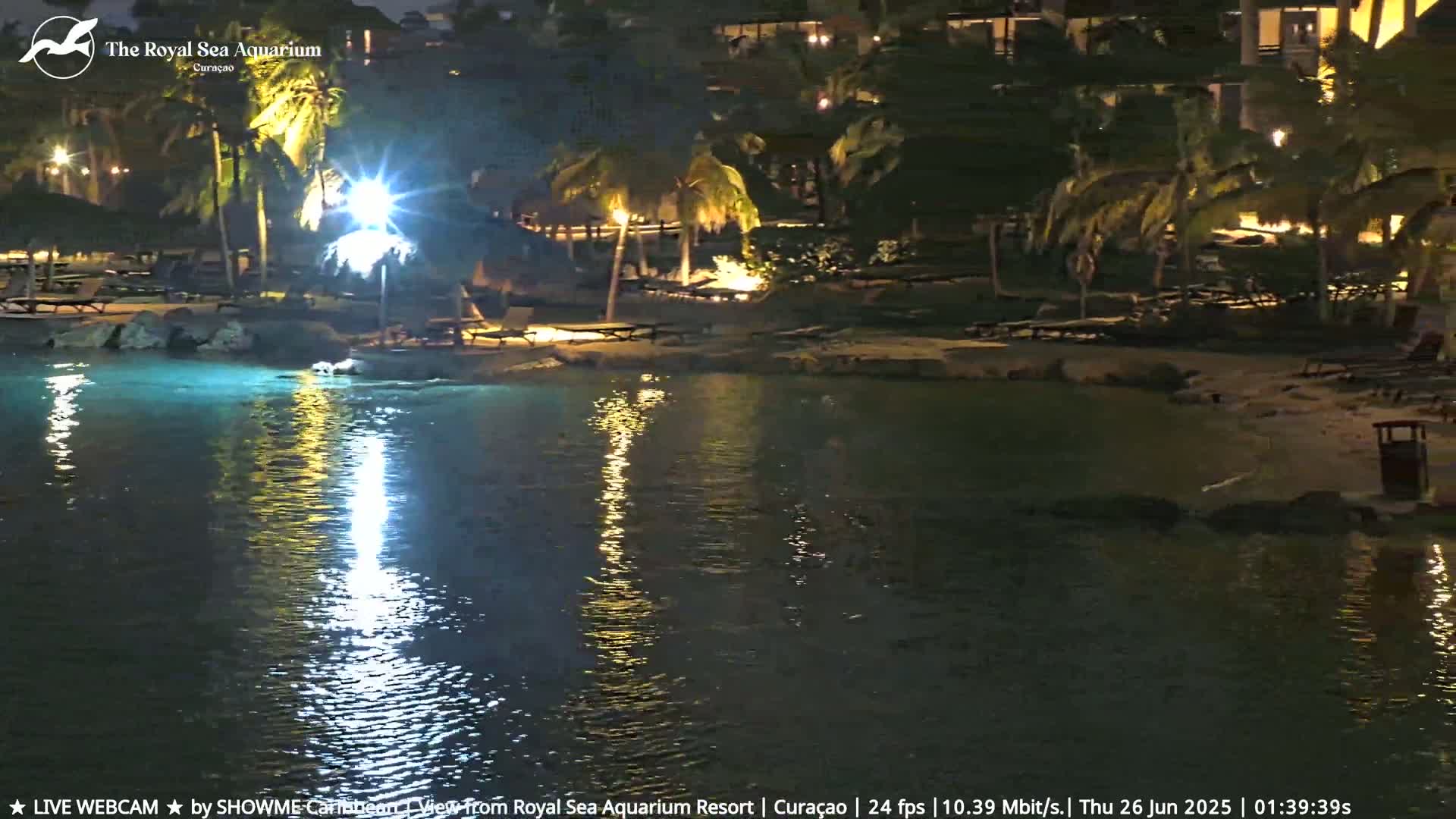 Willemstad, The Royal Sea Aquarium Resort Beach Live Cam - Willemstad, Curacao, Netherland 