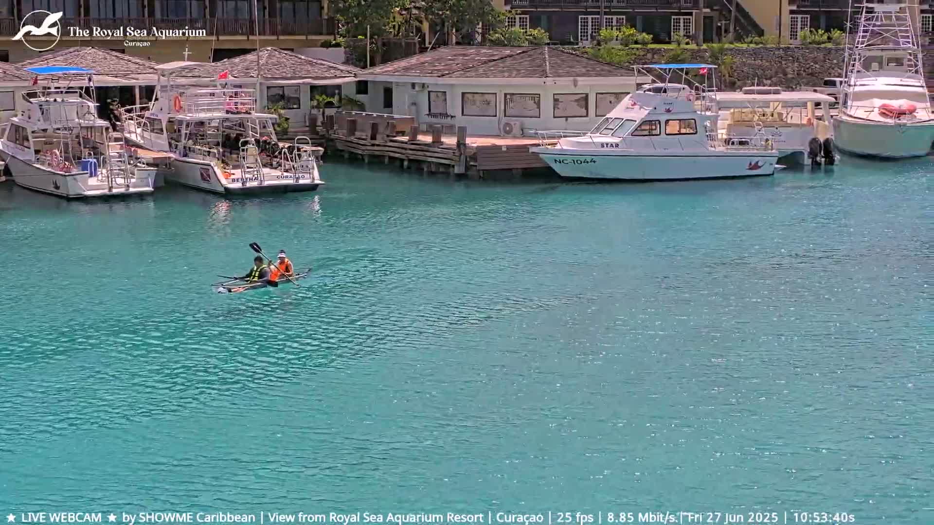 Willemstad, The Royal Sea Aquarium Resort Beach Live Cam - Willemstad, Curacao, Netherland 
