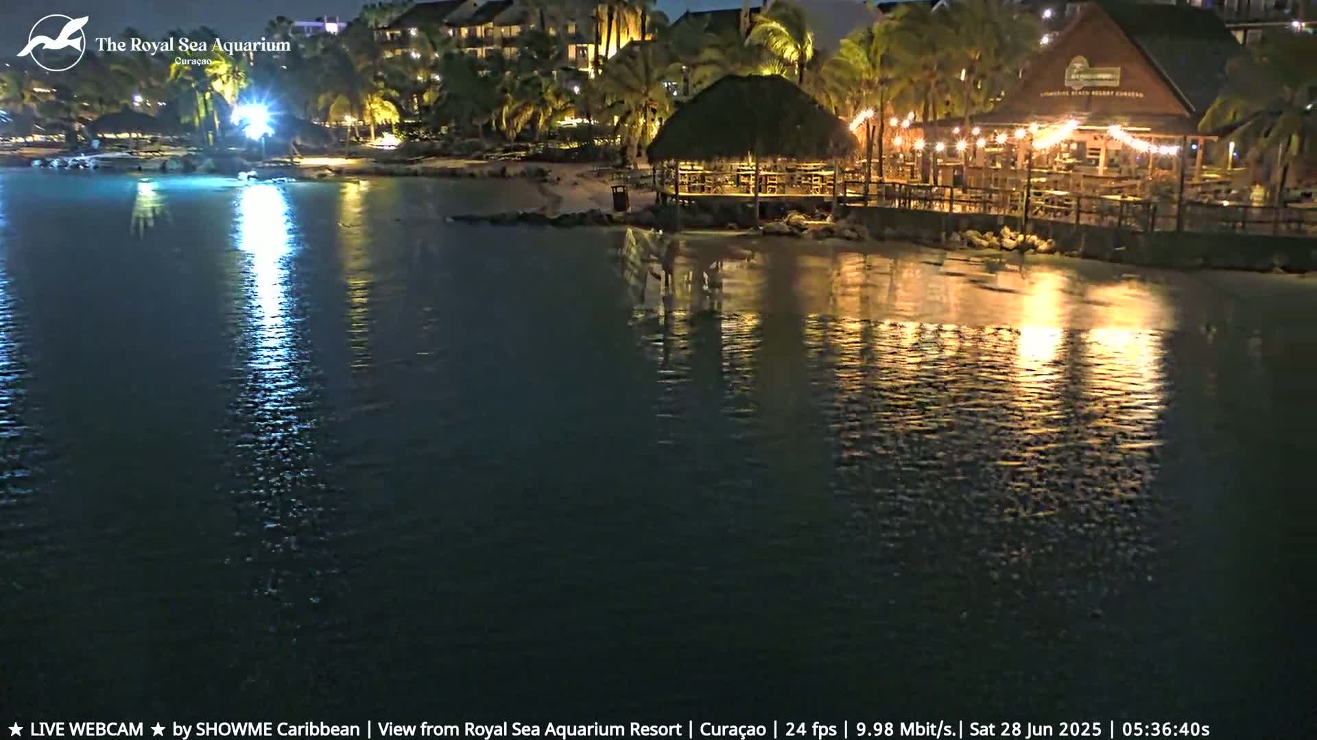 Willemstad, The Royal Sea Aquarium Resort Beach Live Cam - Willemstad, Curacao, Netherland 