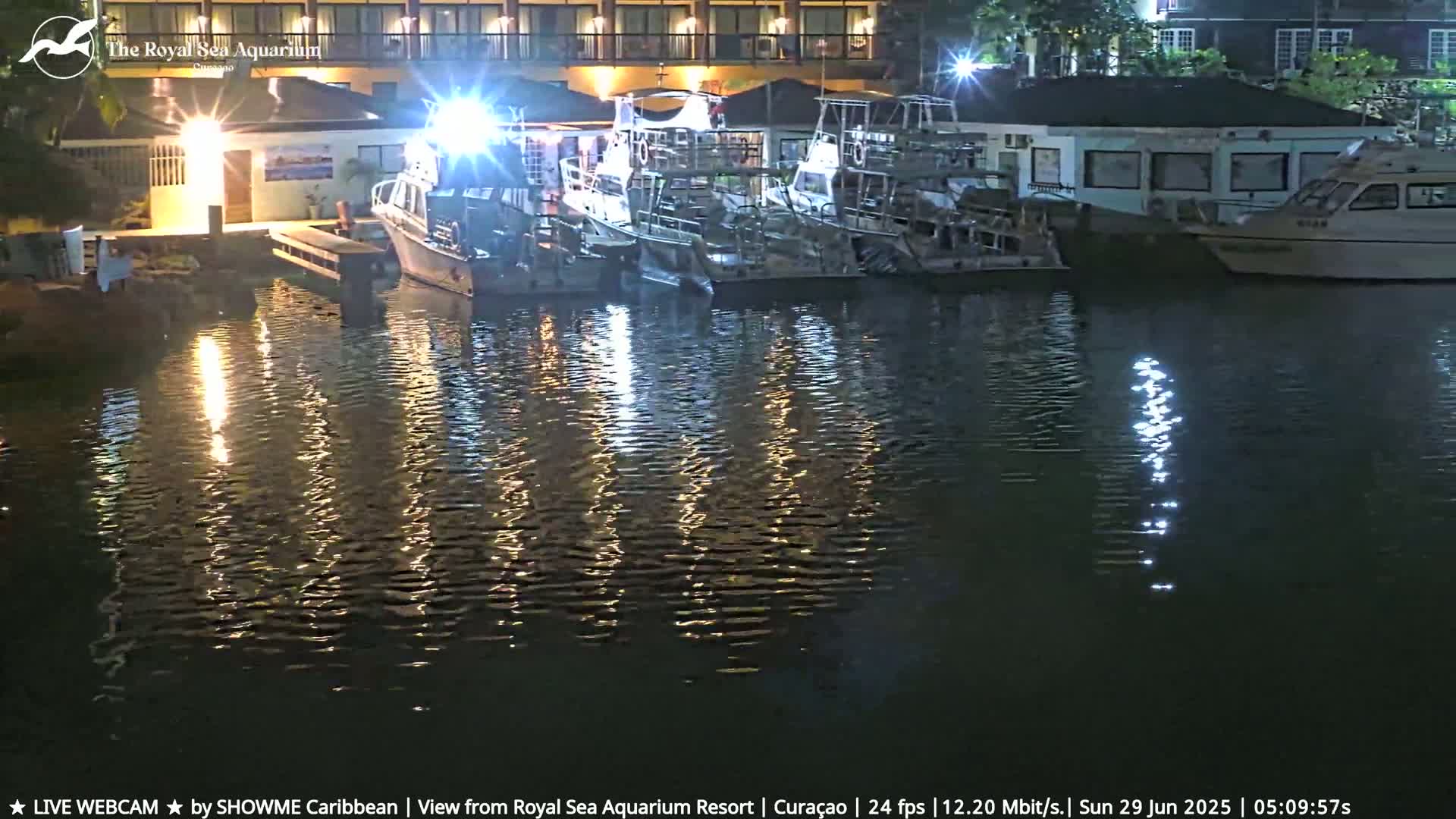Willemstad, The Royal Sea Aquarium Resort Beach Live Cam - Willemstad, Curacao, Netherland 