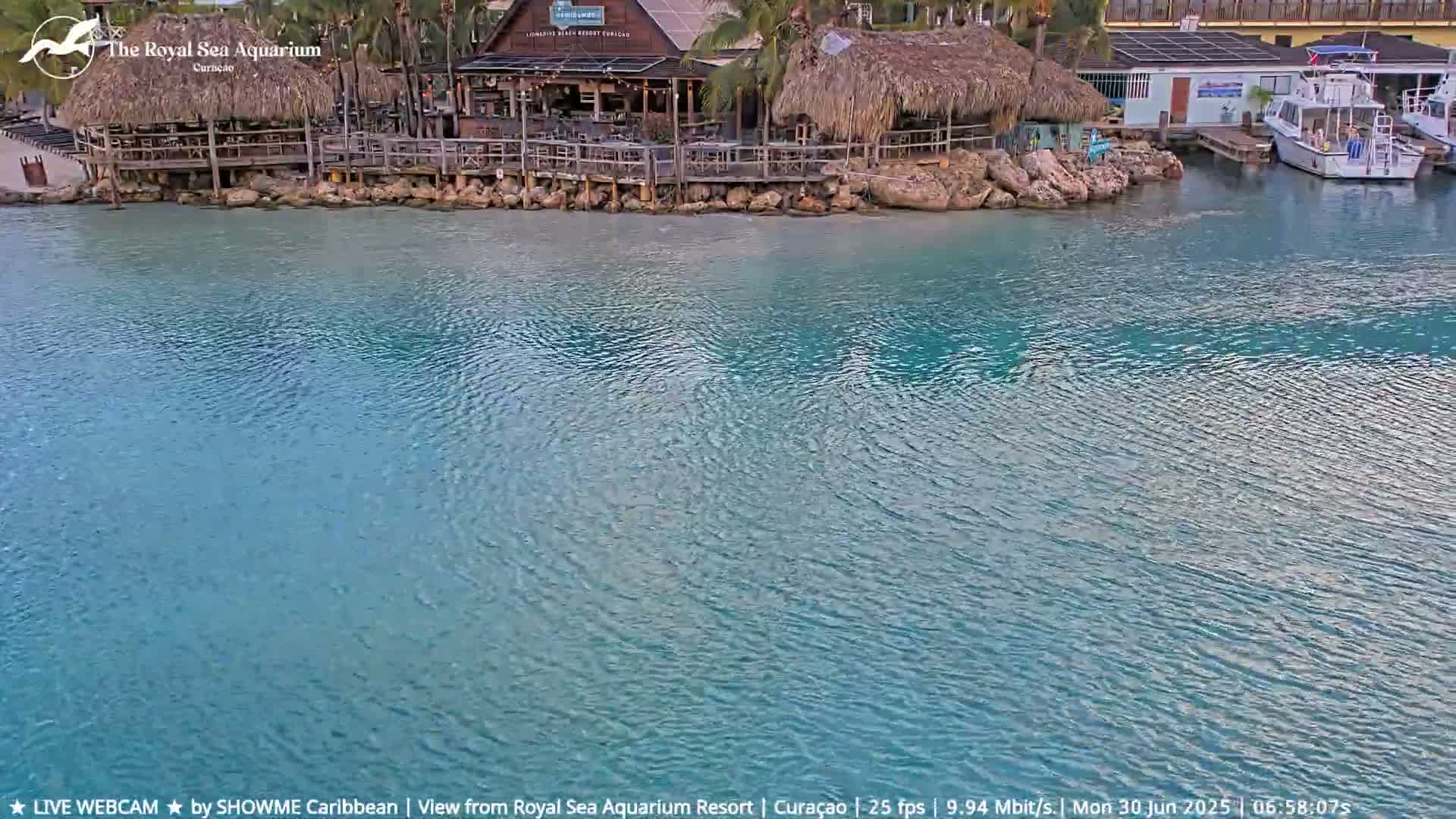 Willemstad, The Royal Sea Aquarium Resort Beach Live Cam - Willemstad, Curacao, Netherland 