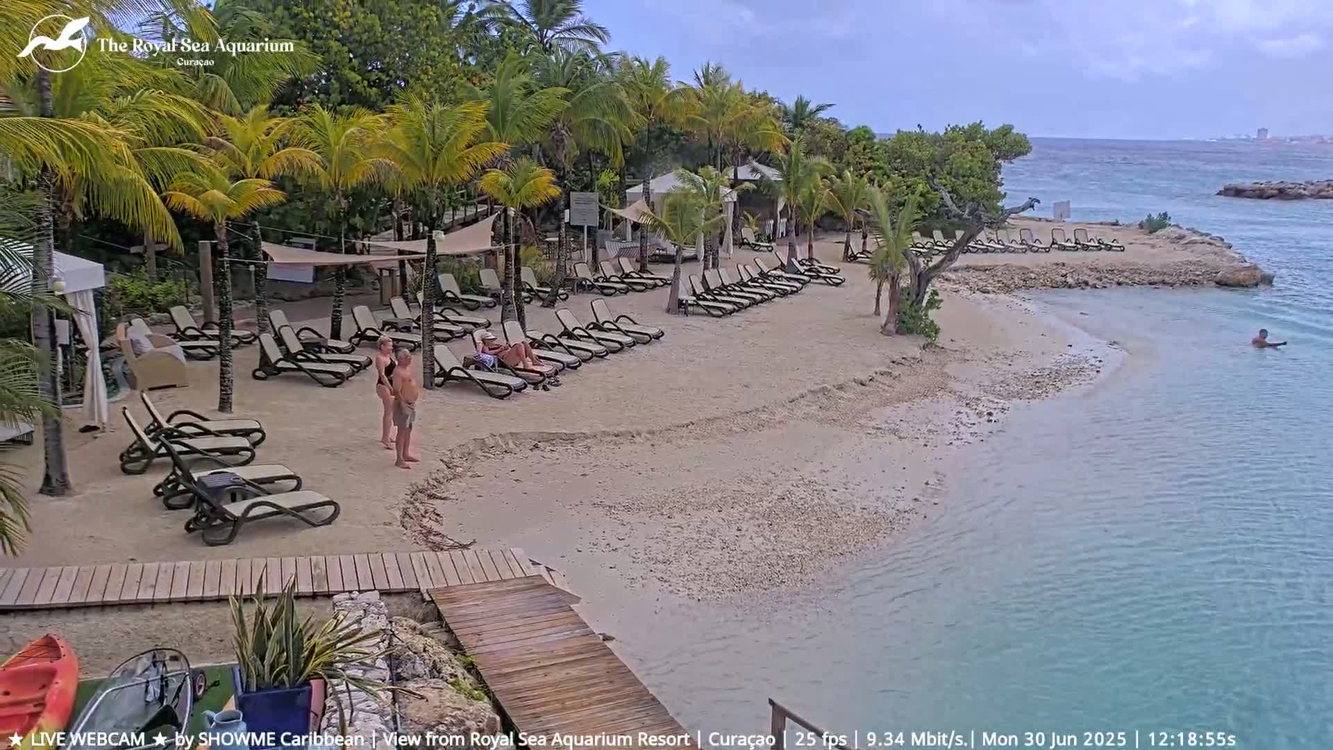 Willemstad, The Royal Sea Aquarium Resort Beach Live Cam - Willemstad, Curacao, Netherland 