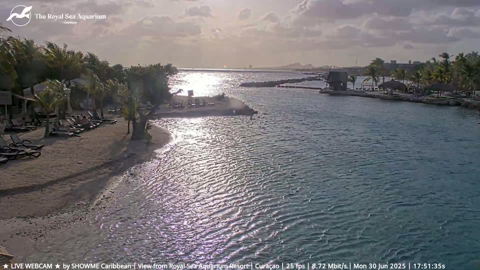 Willemstad, The Royal Sea Aquarium Resort Beach Live Cam - Willemstad, Curacao, Netherland 