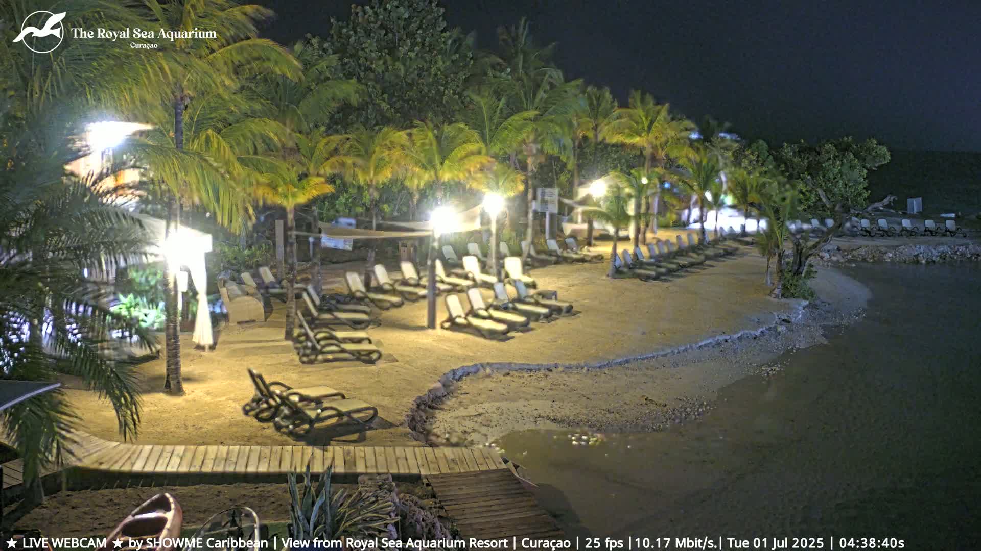 Willemstad, The Royal Sea Aquarium Resort Beach Live Cam - Willemstad, Curacao, Netherland 