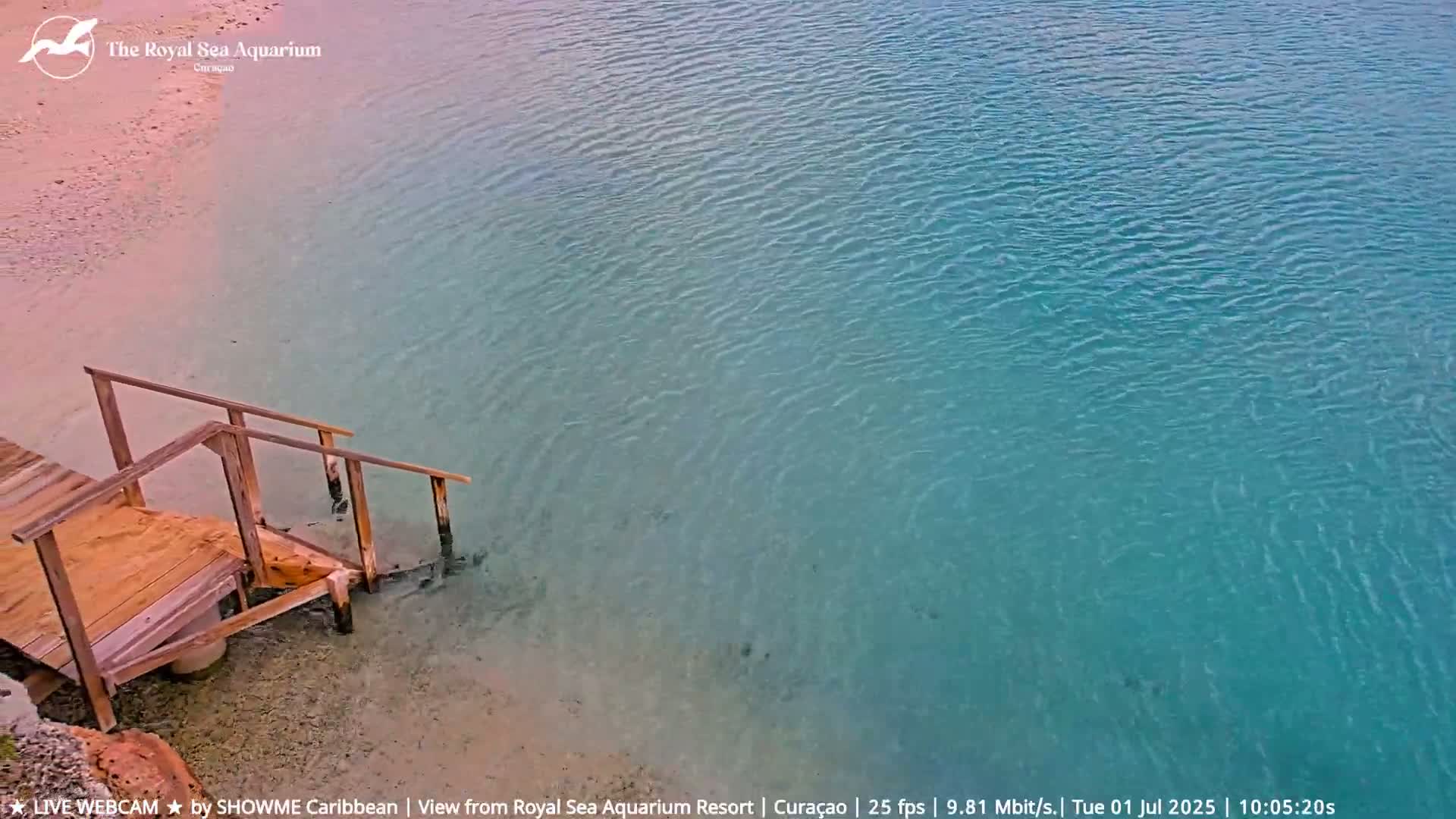 Willemstad, The Royal Sea Aquarium Resort Beach Live Cam - Willemstad, Curacao, Netherland 