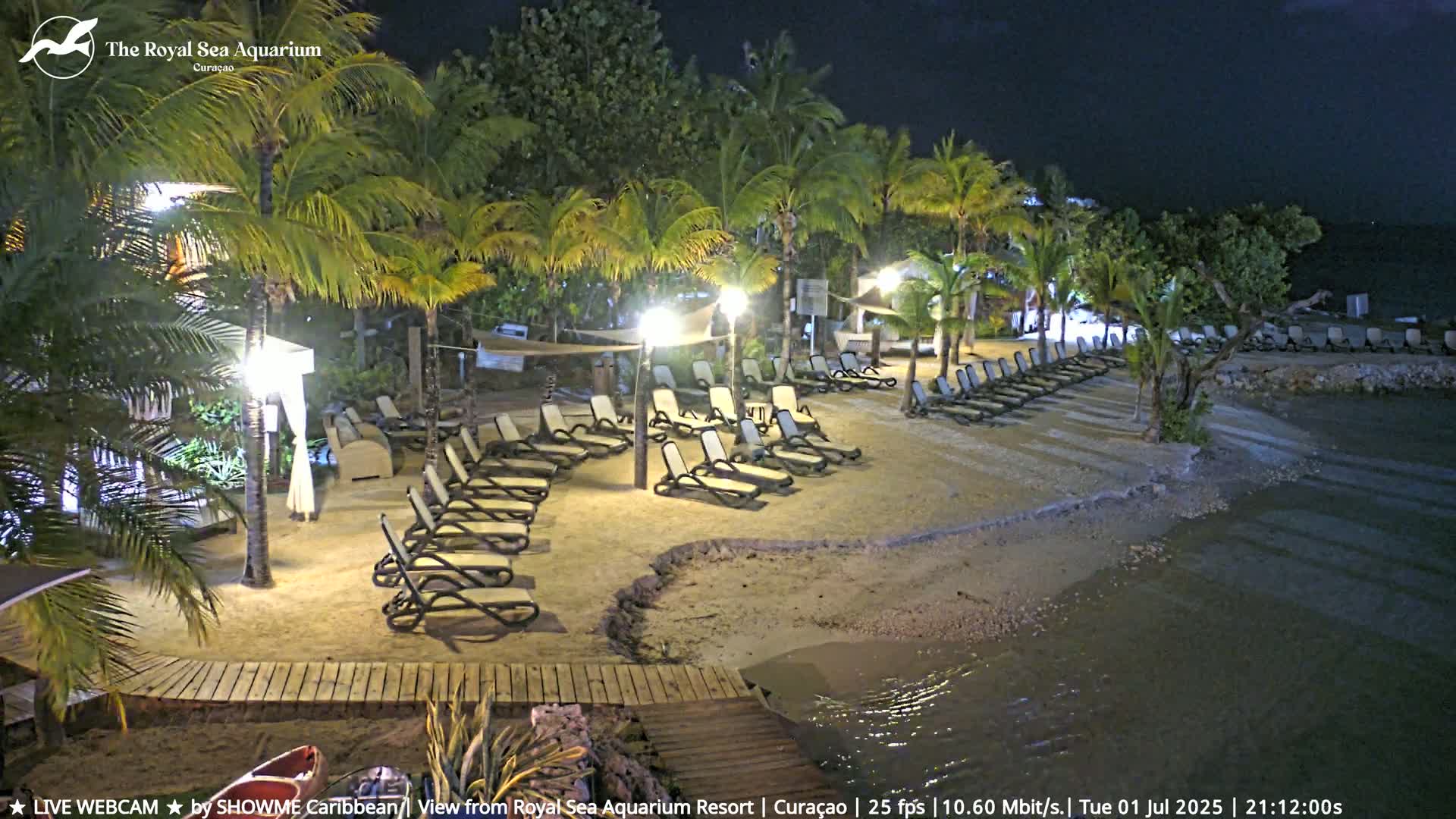 Willemstad, The Royal Sea Aquarium Resort Beach Live Cam - Willemstad, Curacao, Netherland 
