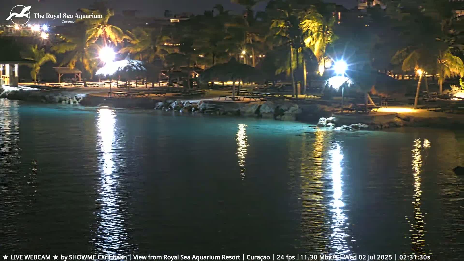 Willemstad, The Royal Sea Aquarium Resort Beach Live Cam - Willemstad, Curacao, Netherland 