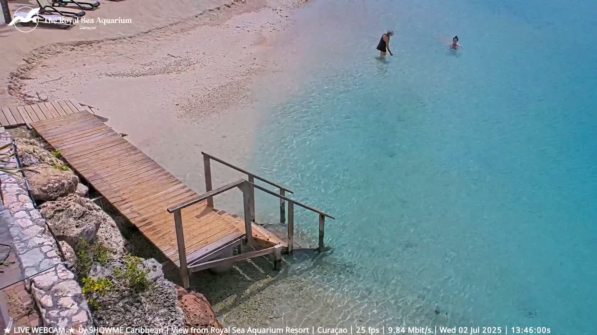 Willemstad, The Royal Sea Aquarium Resort Beach Live Cam - Willemstad, Curacao, Netherland 