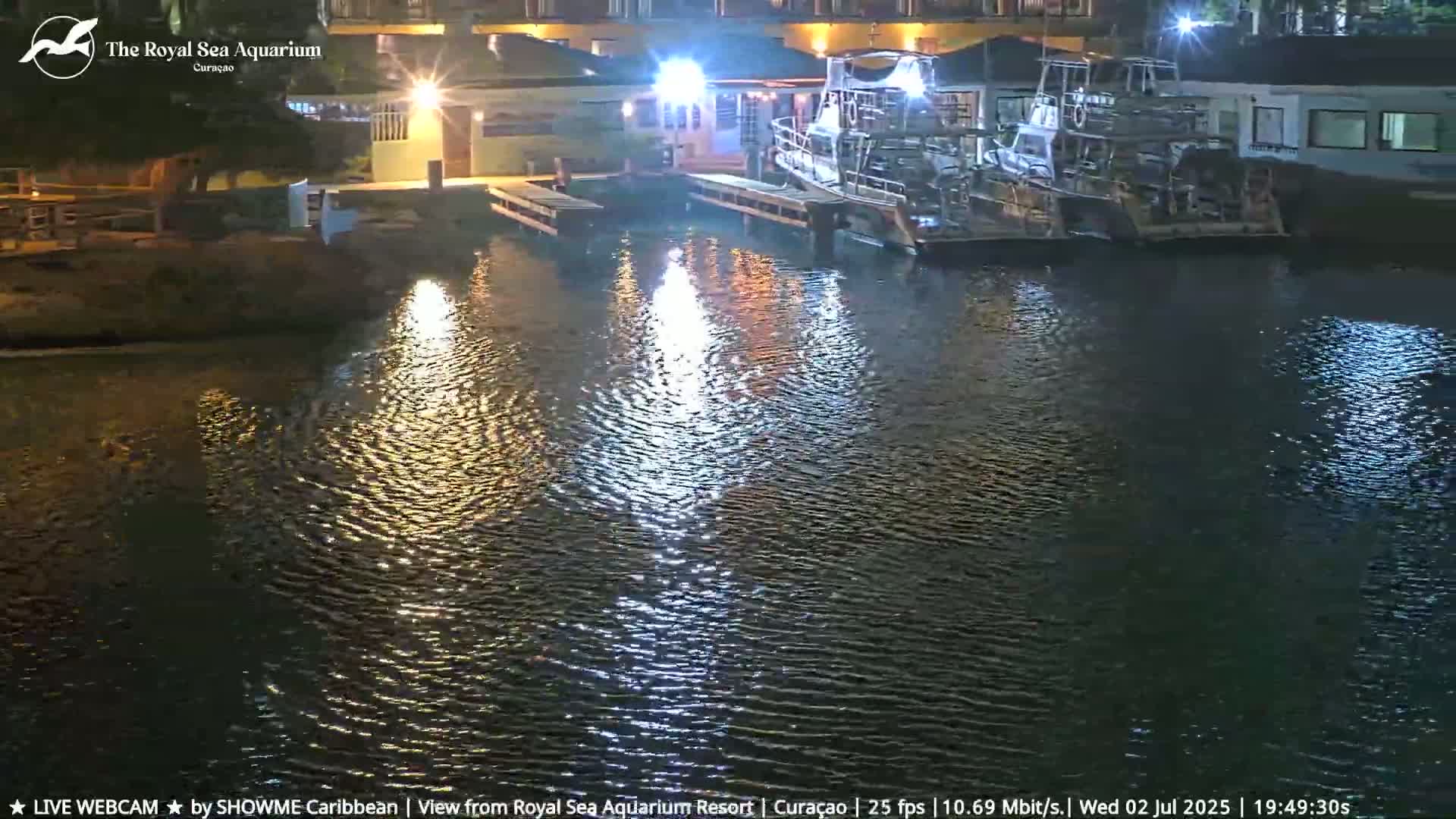 Willemstad, The Royal Sea Aquarium Resort Beach Live Cam - Willemstad, Curacao, Netherland 