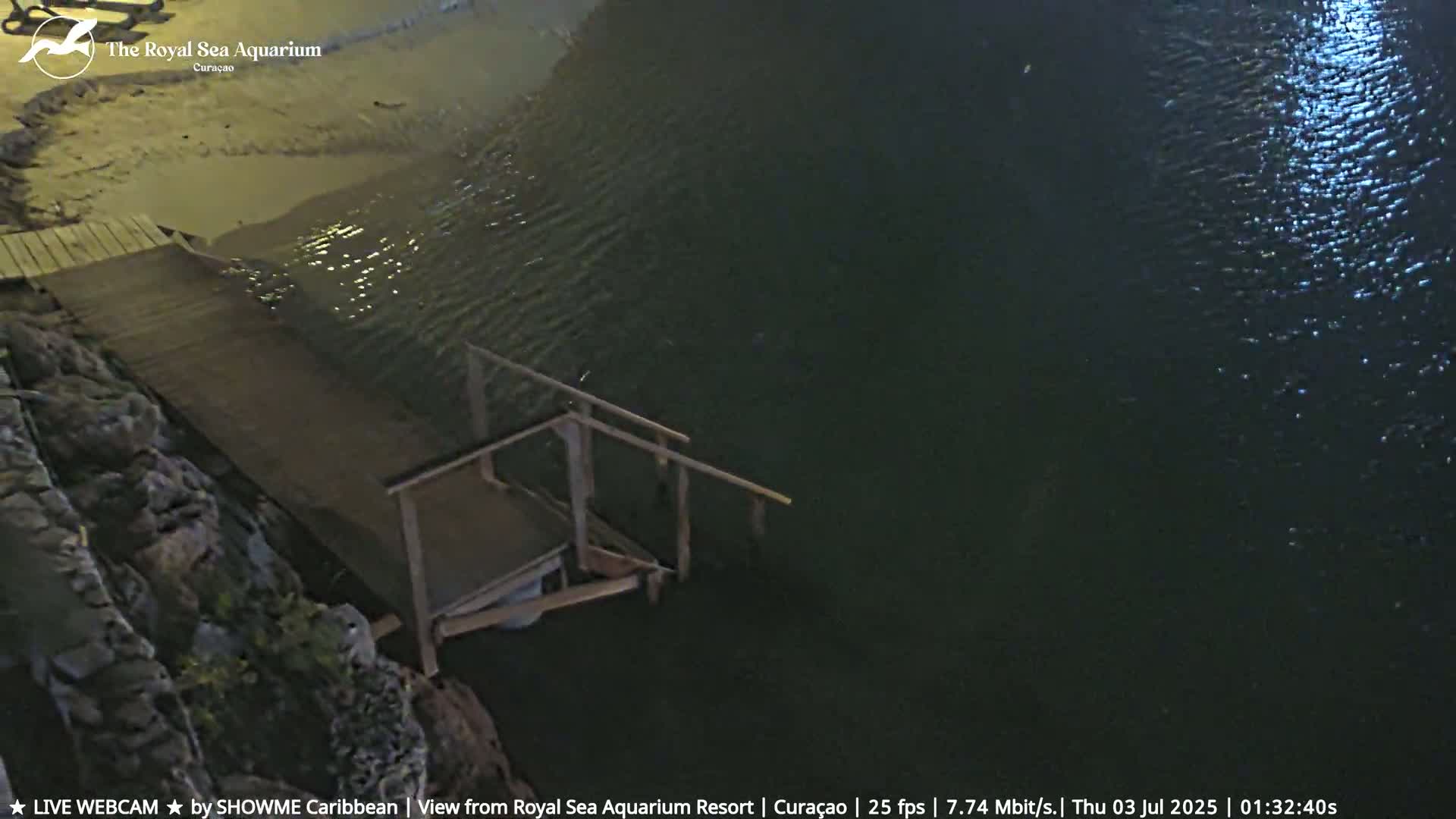 Willemstad, The Royal Sea Aquarium Resort Beach Live Cam - Willemstad, Curacao, Netherland 