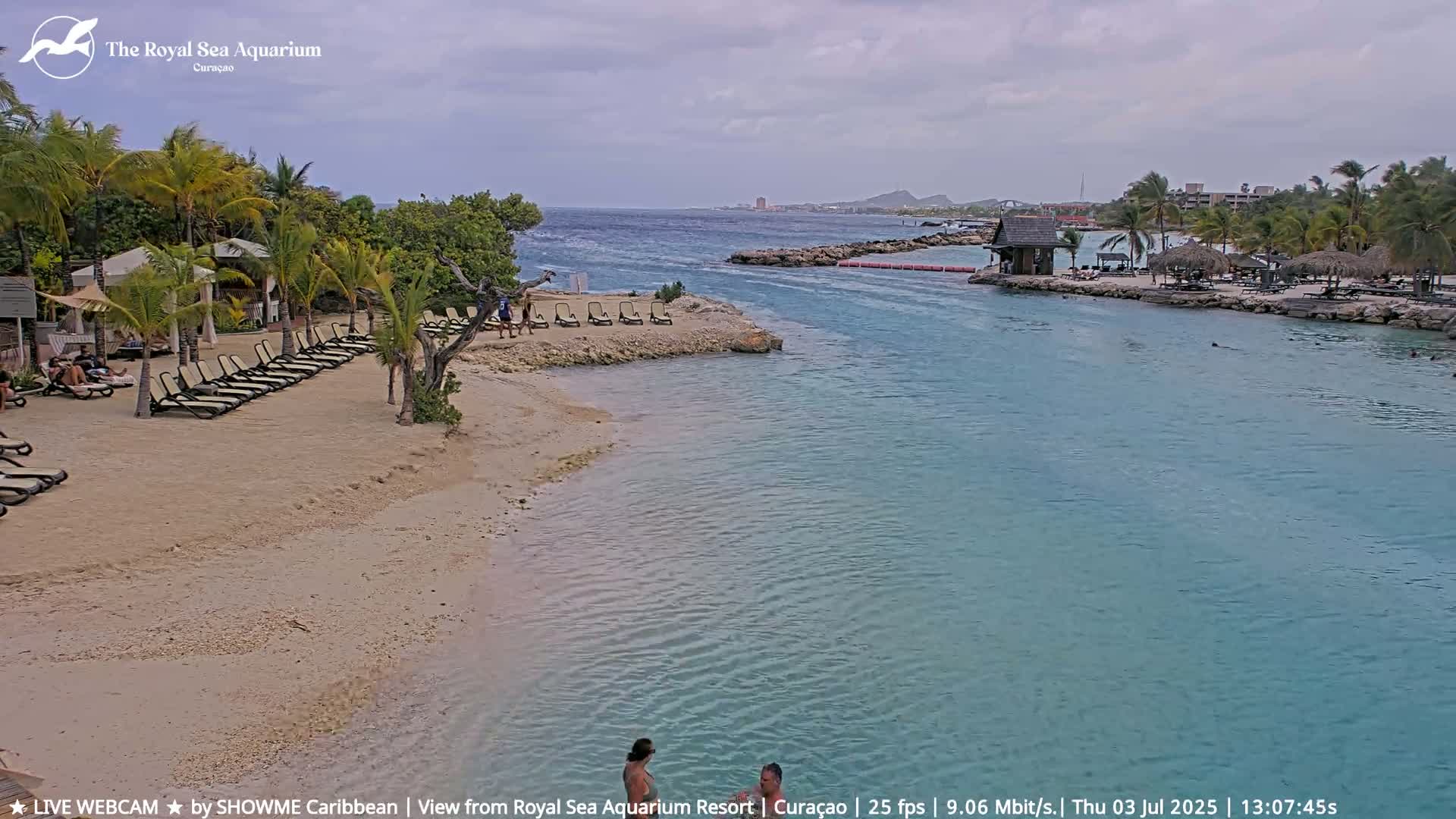 Willemstad, The Royal Sea Aquarium Resort Beach Live Cam - Willemstad, Curacao, Netherland 
