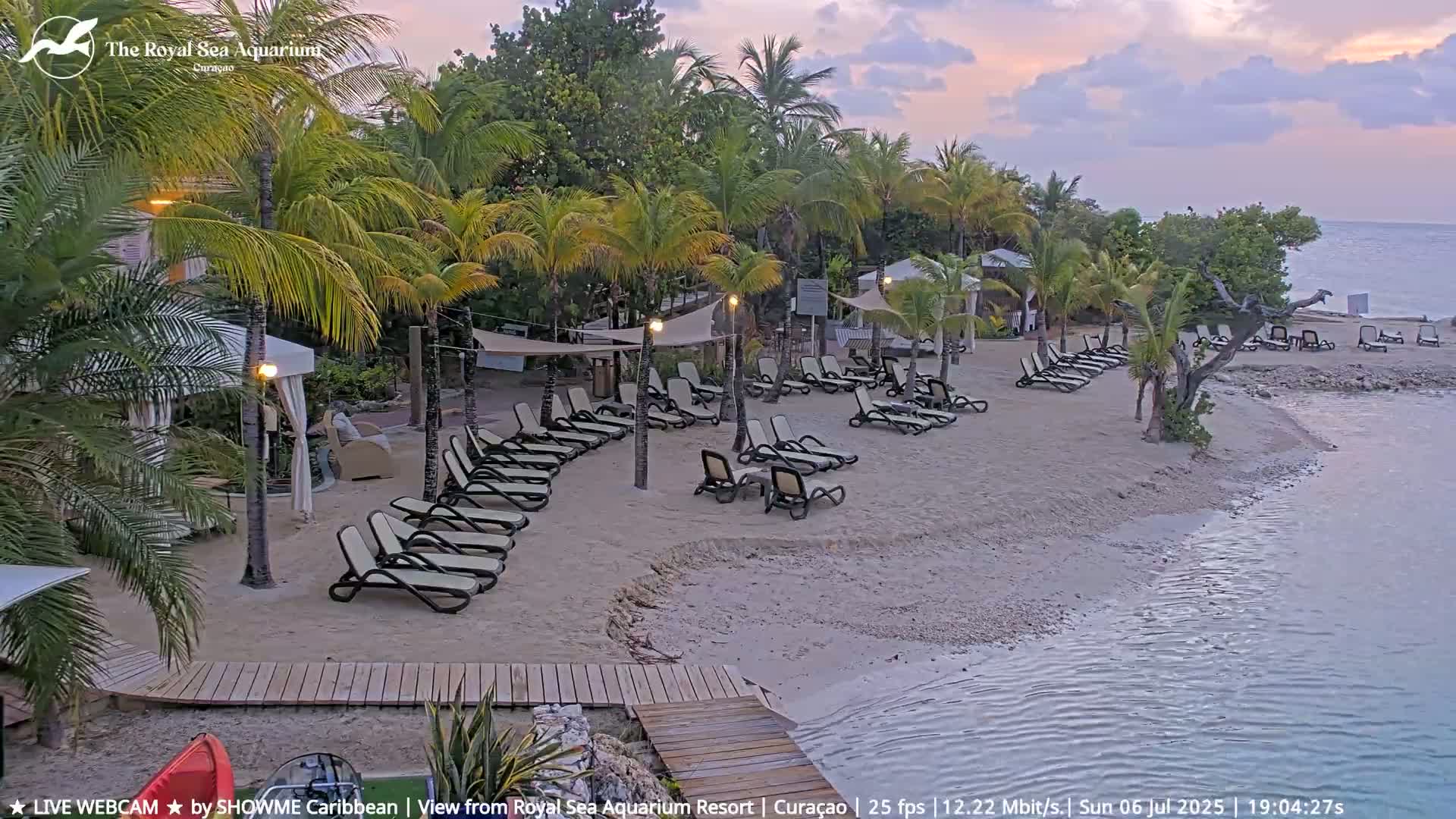 Willemstad, The Royal Sea Aquarium Resort Beach Live Cam - Willemstad, Curacao, Netherland 
