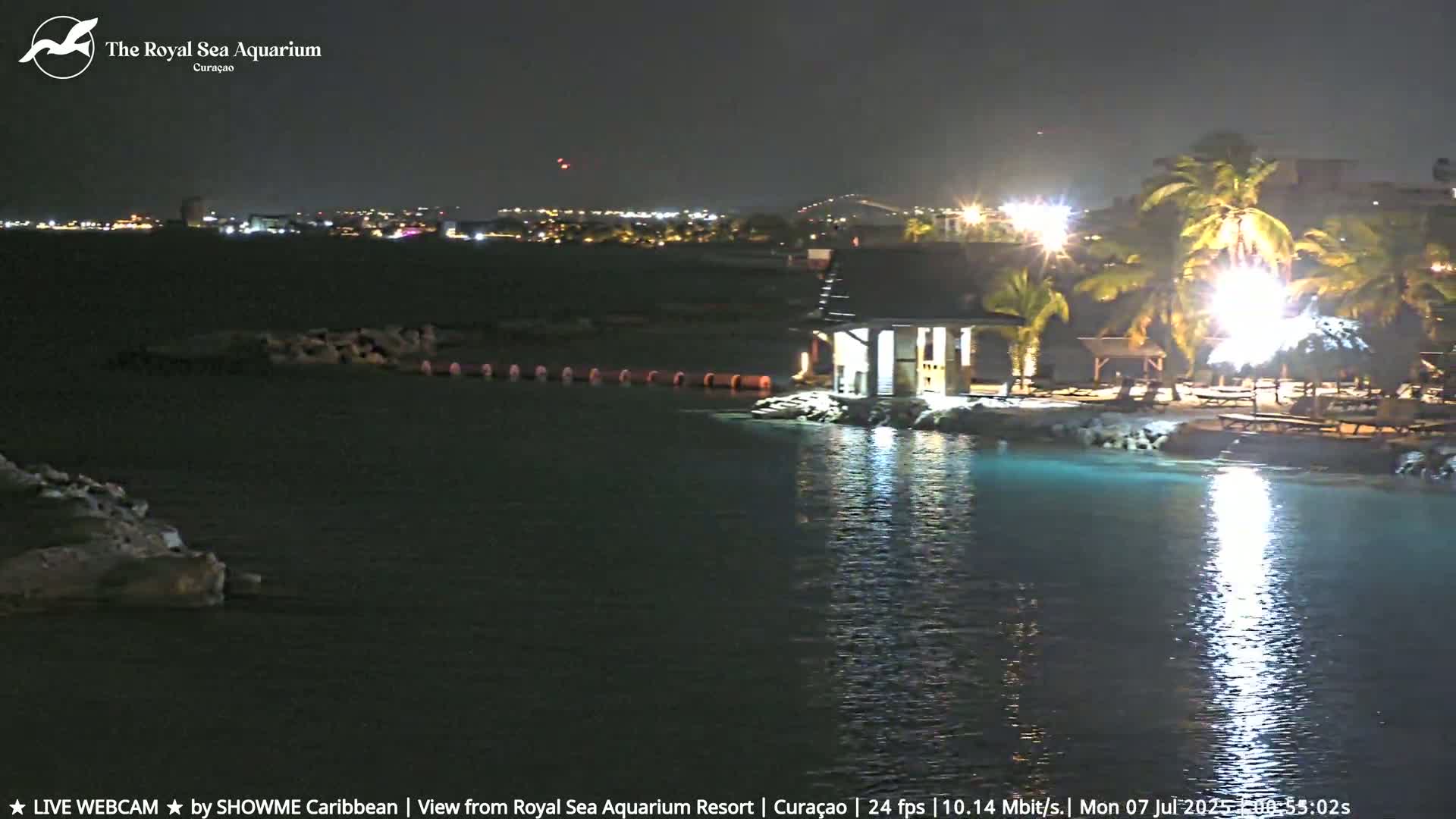 Willemstad, The Royal Sea Aquarium Resort Beach Live Cam - Willemstad, Curacao, Netherland 
