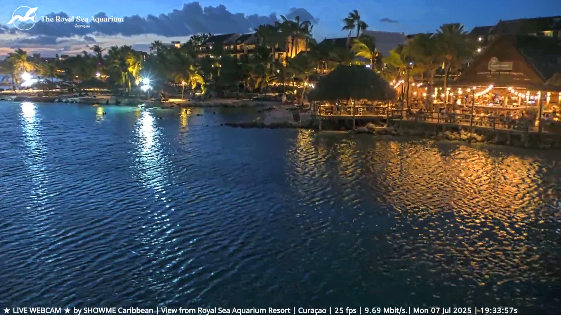 Willemstad, The Royal Sea Aquarium Resort Beach Live Cam - Willemstad, Curacao, Netherland 