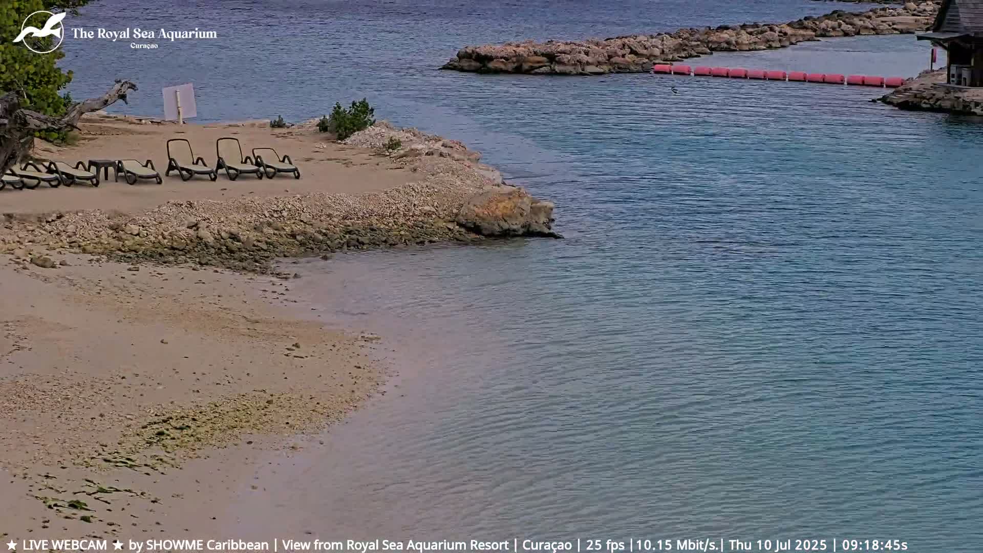Willemstad, The Royal Sea Aquarium Resort Beach Live Cam - Willemstad, Curacao, Netherland 