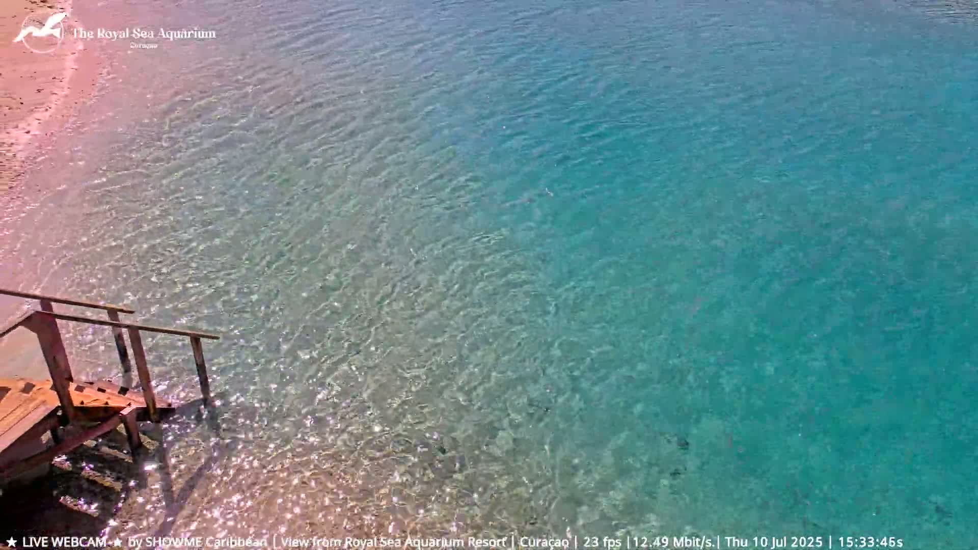 Willemstad, The Royal Sea Aquarium Resort Beach Live Cam - Willemstad, Curacao, Netherland 