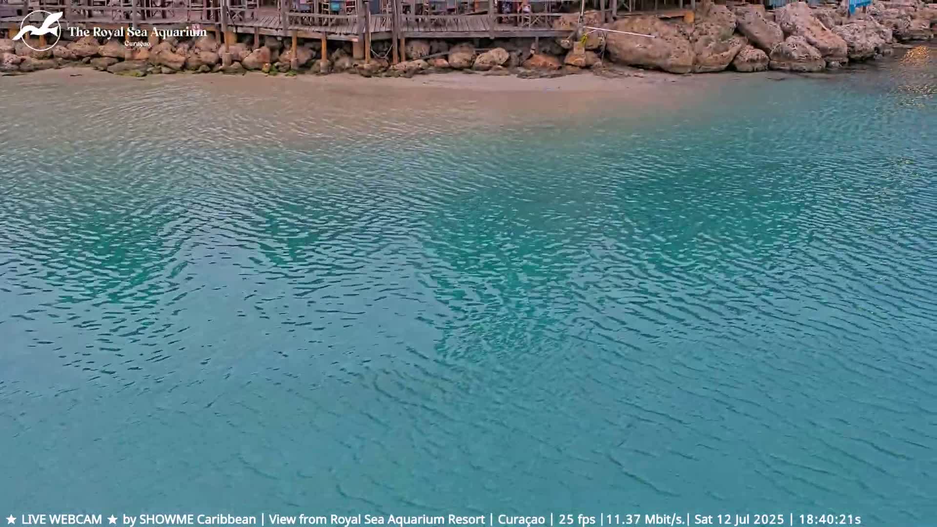 Willemstad, The Royal Sea Aquarium Resort Beach Live Cam - Willemstad, Curacao, Netherland 