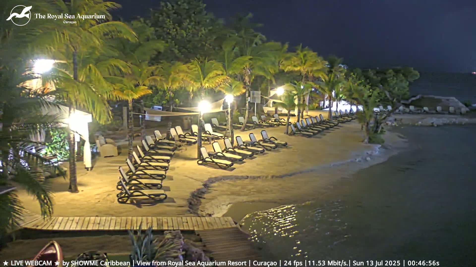 Willemstad, The Royal Sea Aquarium Resort Beach Live Cam - Willemstad, Curacao, Netherland 