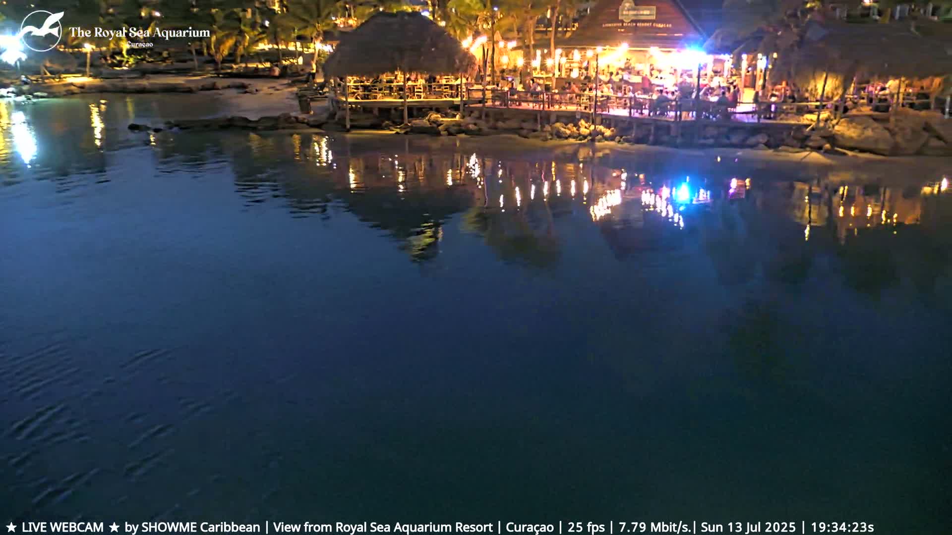 Willemstad, The Royal Sea Aquarium Resort Beach Live Cam - Willemstad, Curacao, Netherland 
