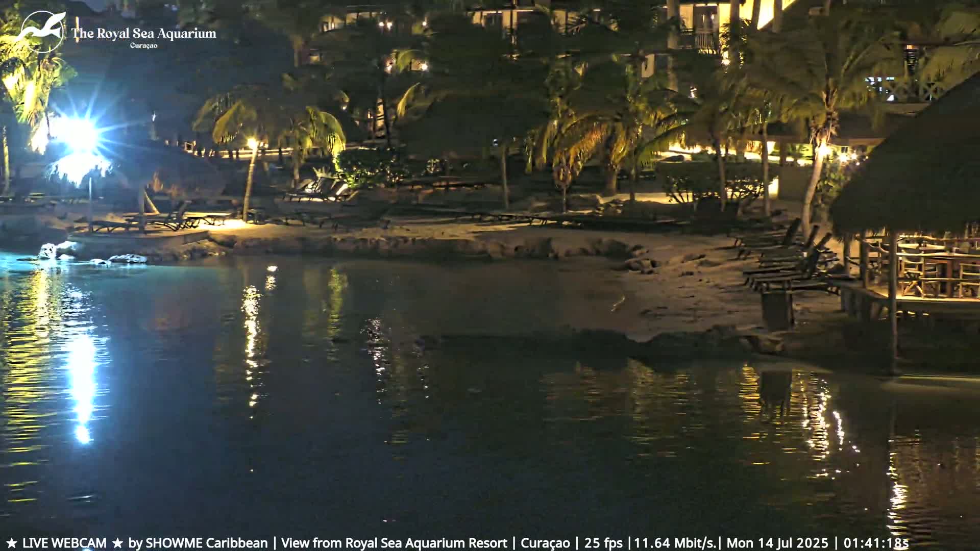 Willemstad, The Royal Sea Aquarium Resort Beach Live Cam - Willemstad, Curacao, Netherland 
