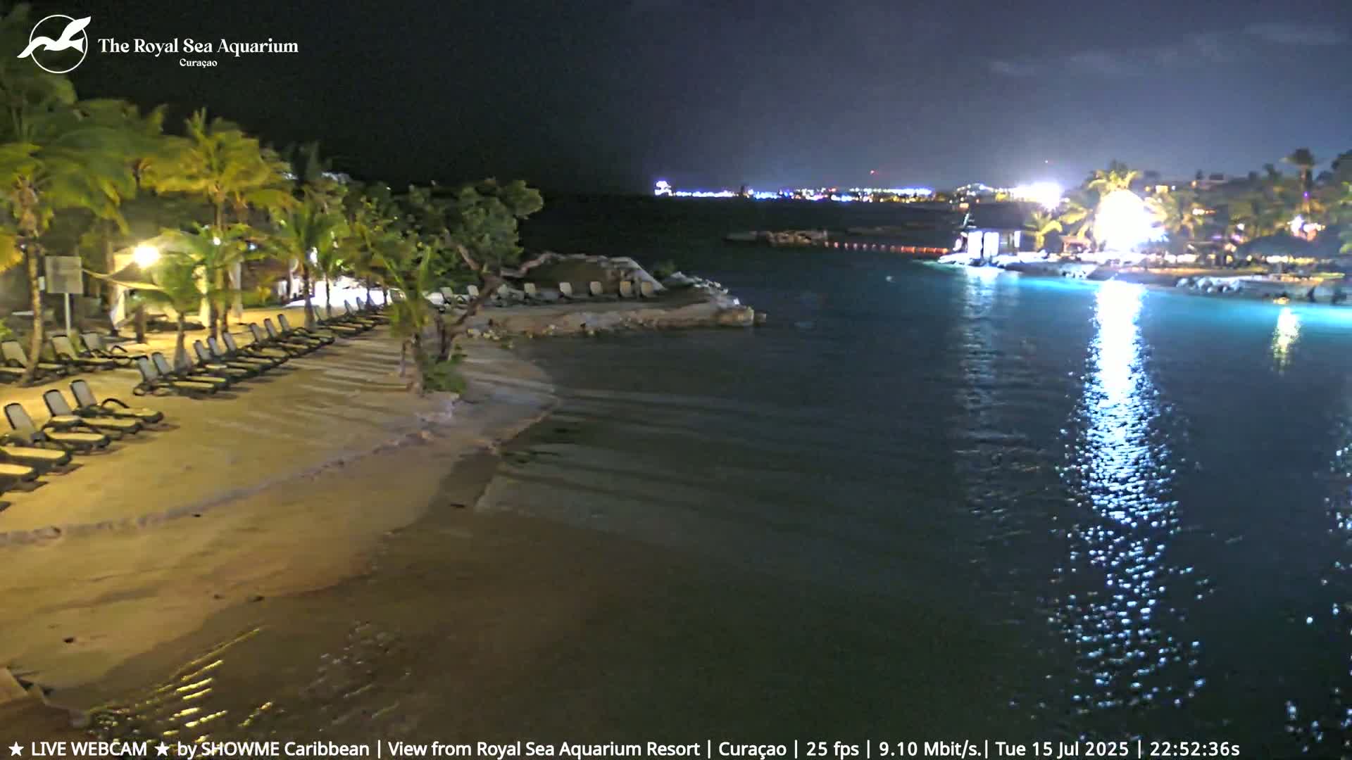 Willemstad, The Royal Sea Aquarium Resort Beach Live Cam - Willemstad, Curacao, Netherland 