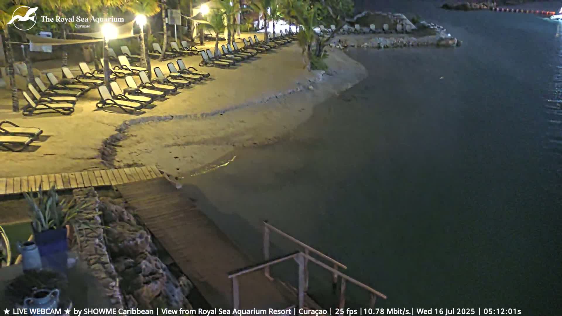 Willemstad, The Royal Sea Aquarium Resort Beach Live Cam - Willemstad, Curacao, Netherland 