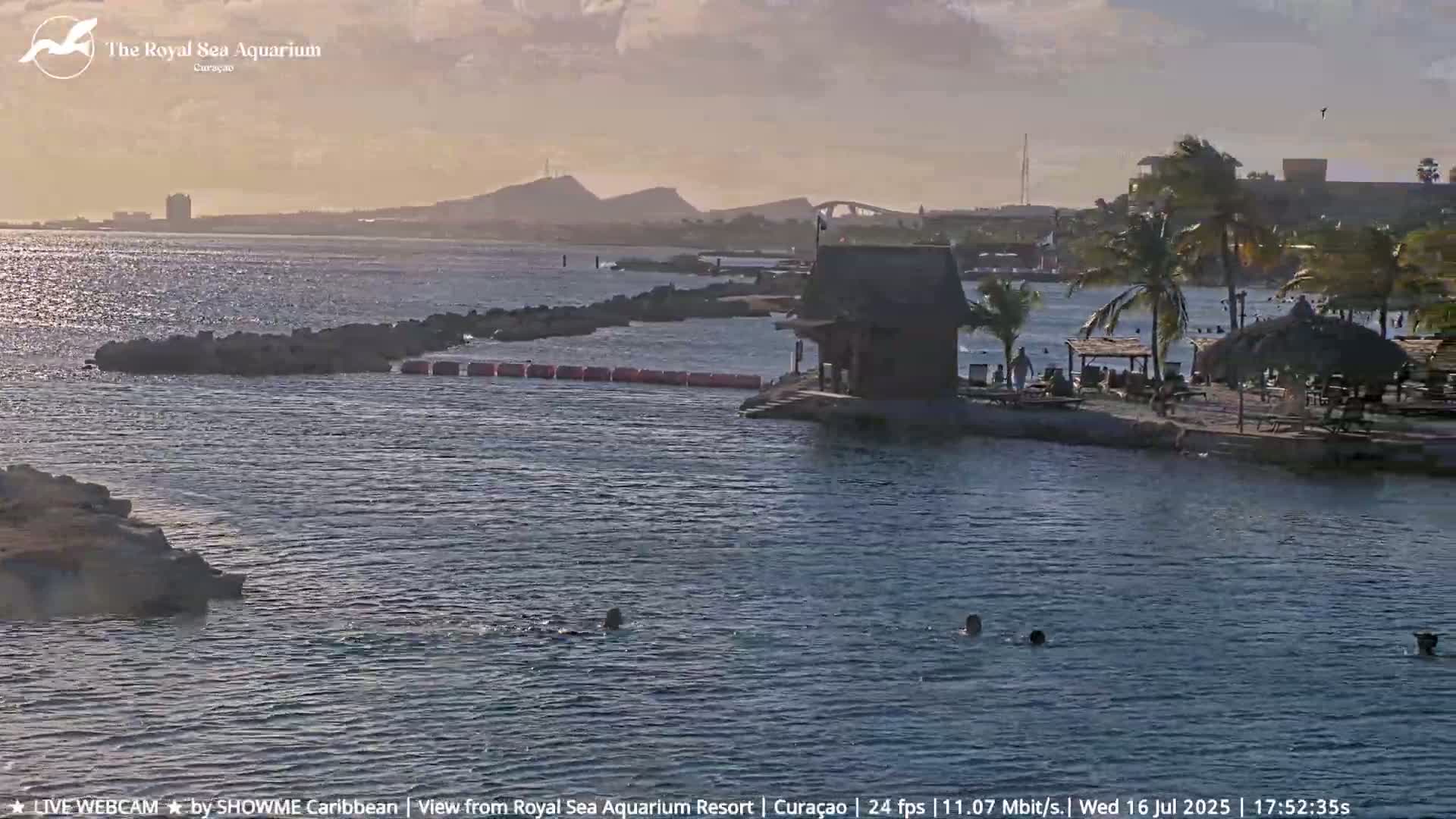 Willemstad, The Royal Sea Aquarium Resort Beach Live Cam - Willemstad, Curacao, Netherland 