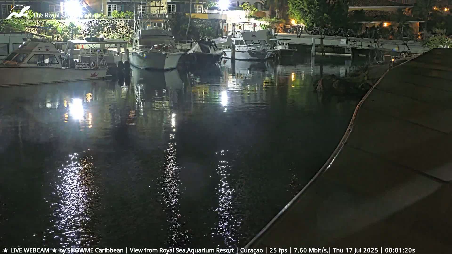 Willemstad, The Royal Sea Aquarium Resort Beach Live Cam - Willemstad, Curacao, Netherland 