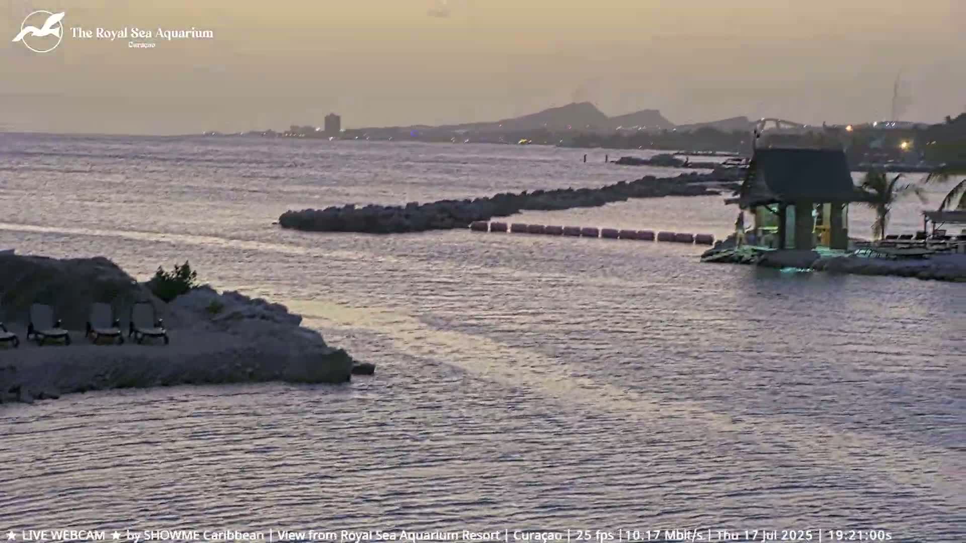 Willemstad, The Royal Sea Aquarium Resort Beach Live Cam - Willemstad, Curacao, Netherland 
