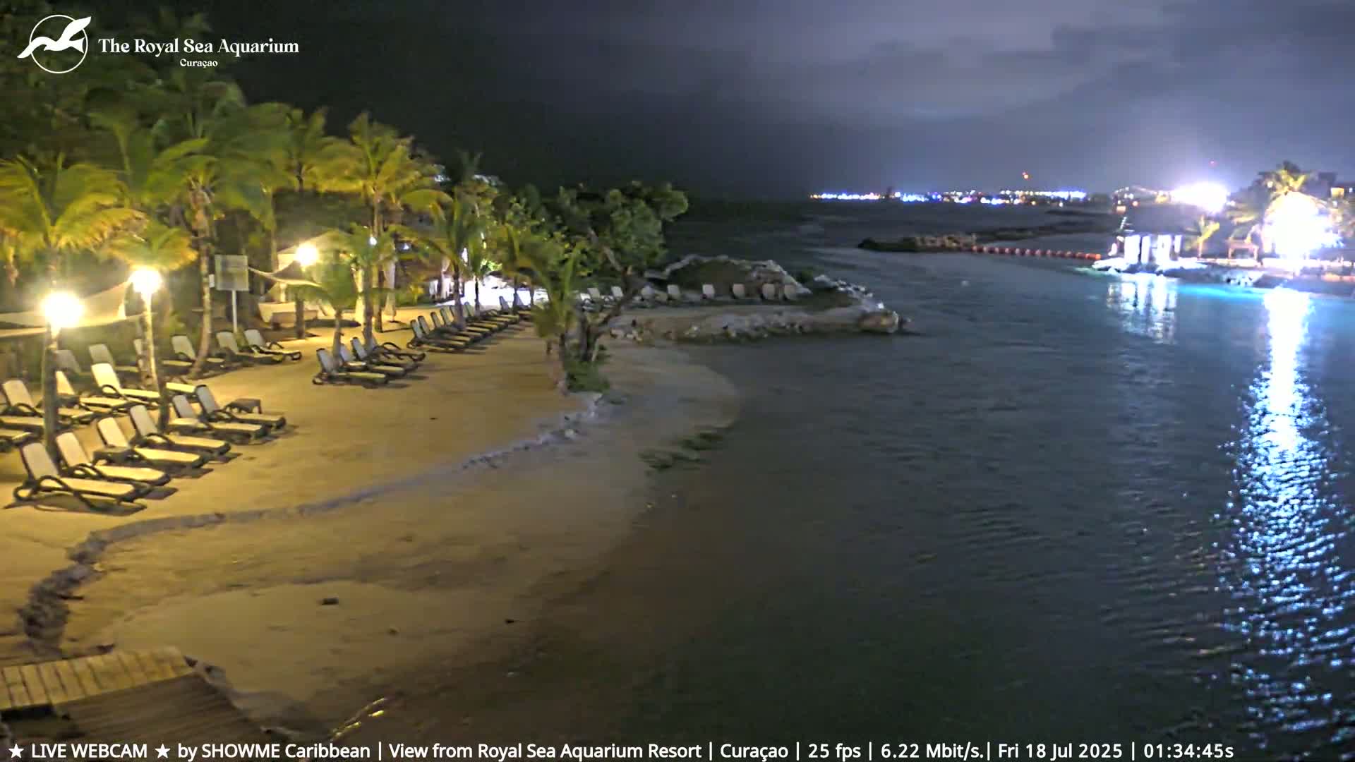 Willemstad, The Royal Sea Aquarium Resort Beach Live Cam - Willemstad, Curacao, Netherland 