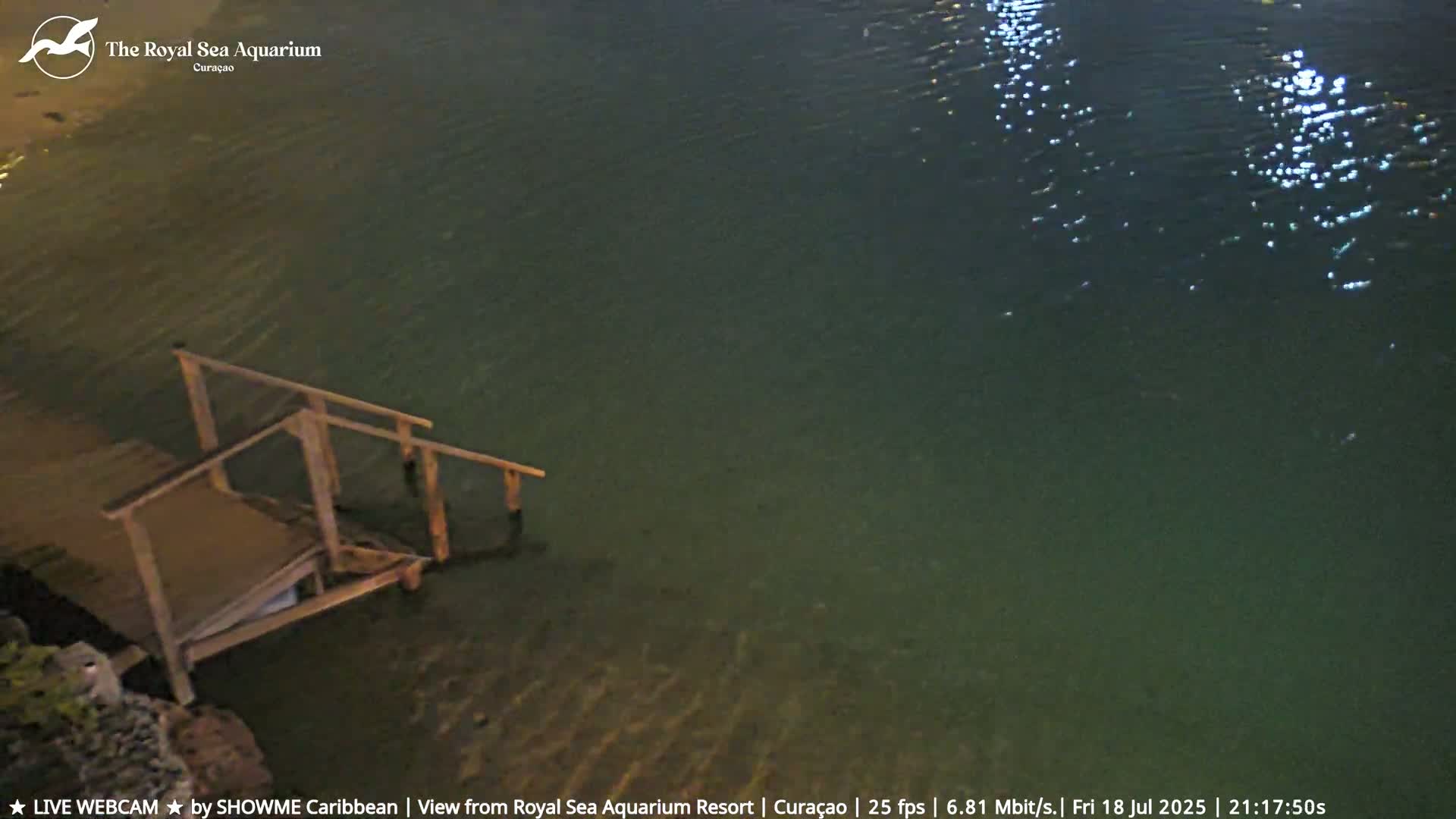 Willemstad, The Royal Sea Aquarium Resort Beach Live Cam - Willemstad, Curacao, Netherland 