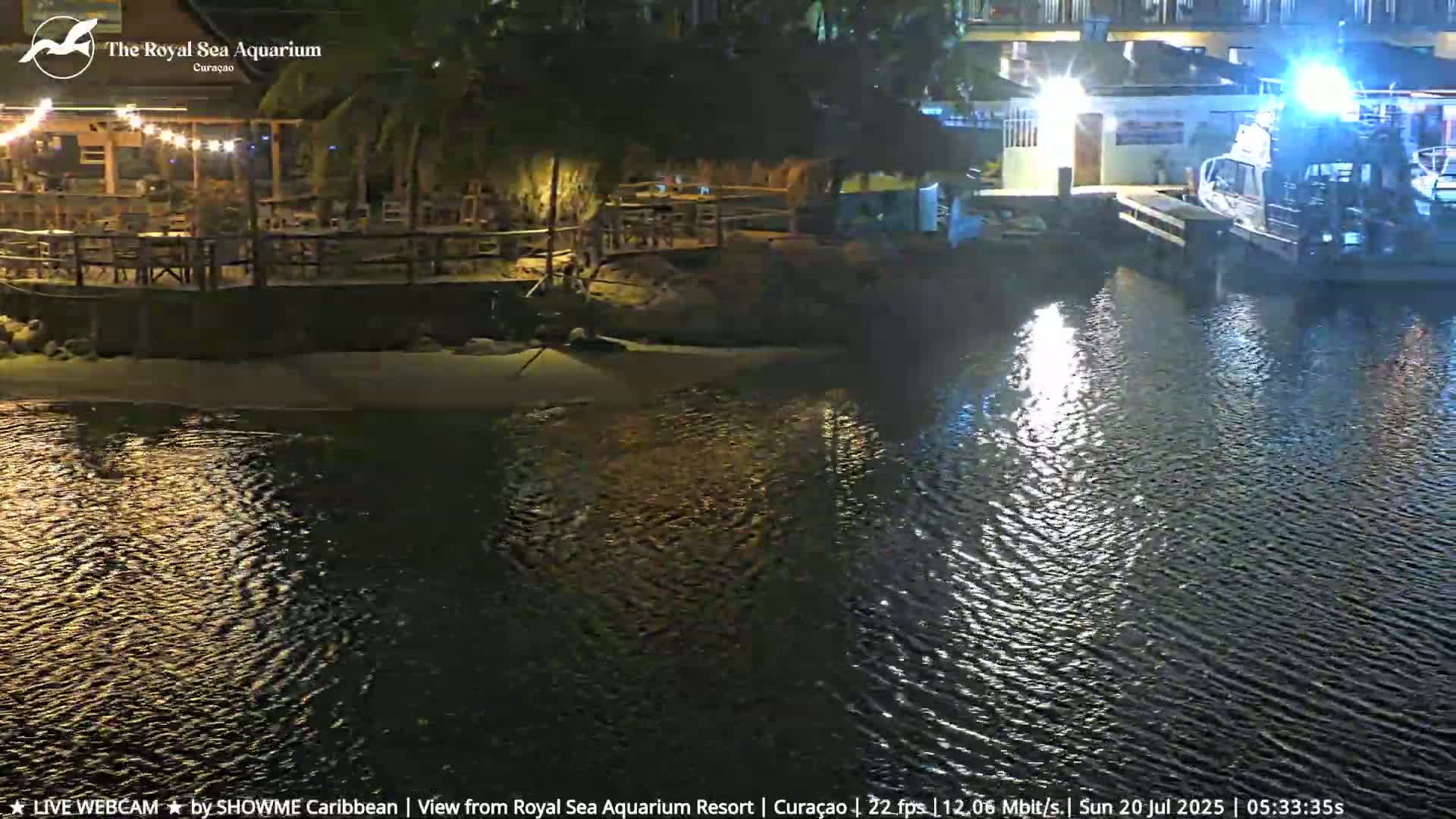 Willemstad, The Royal Sea Aquarium Resort Beach Live Cam - Willemstad, Curacao, Netherland 