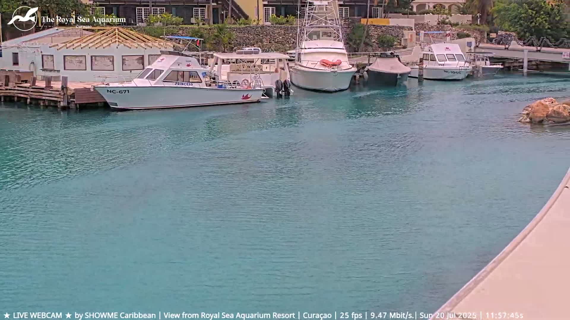 Willemstad, The Royal Sea Aquarium Resort Beach Live Cam - Willemstad, Curacao, Netherland 