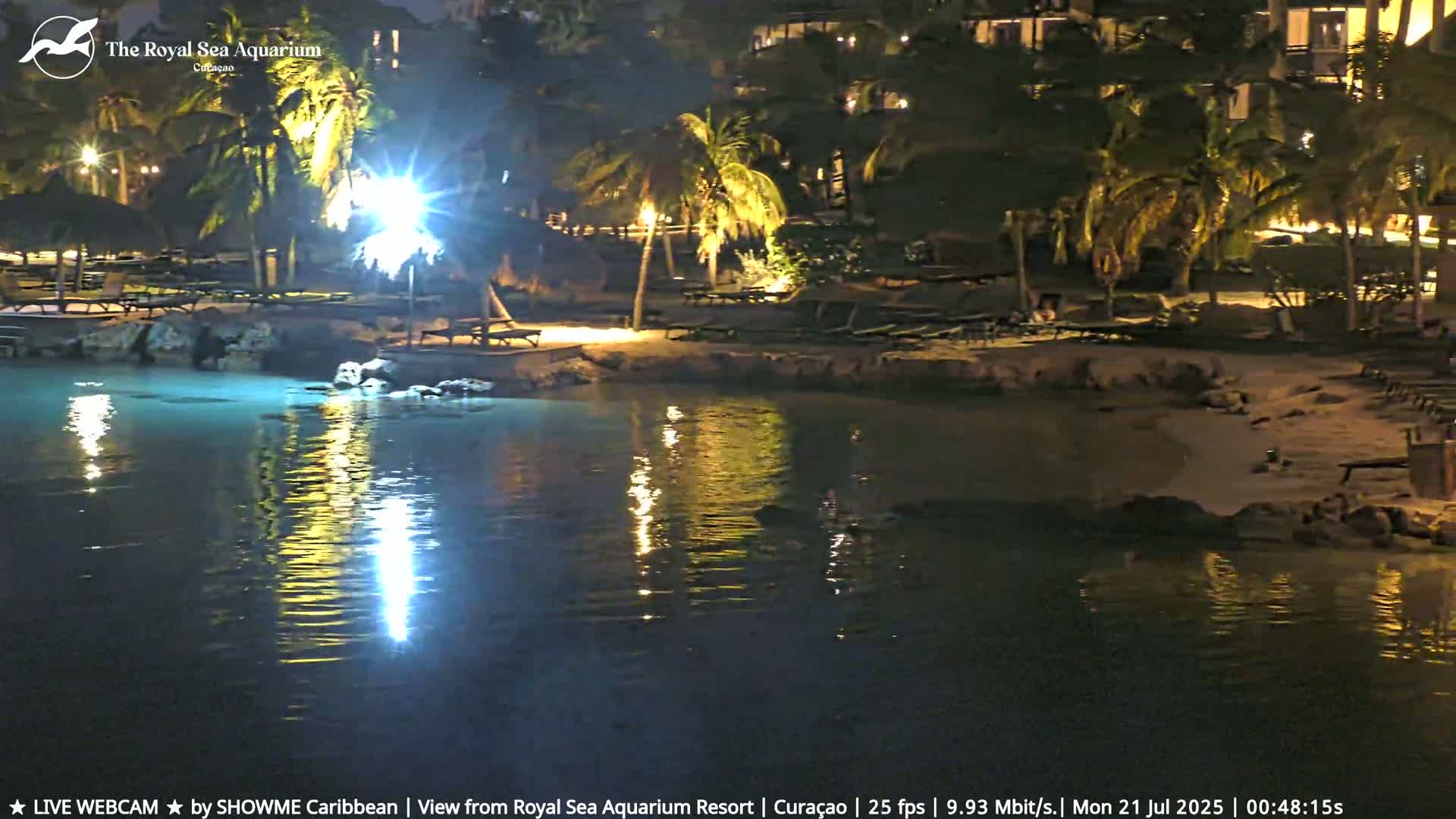 Willemstad, The Royal Sea Aquarium Resort Beach Live Cam - Willemstad, Curacao, Netherland 