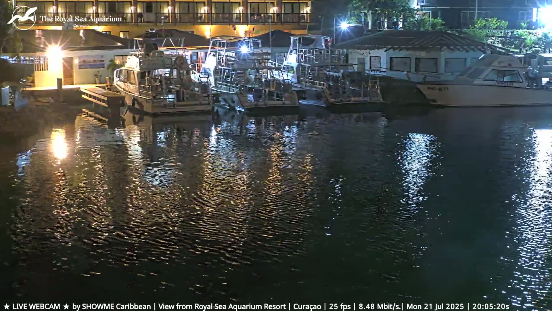 Willemstad, The Royal Sea Aquarium Resort Beach Live Cam - Willemstad, Curacao, Netherland 
