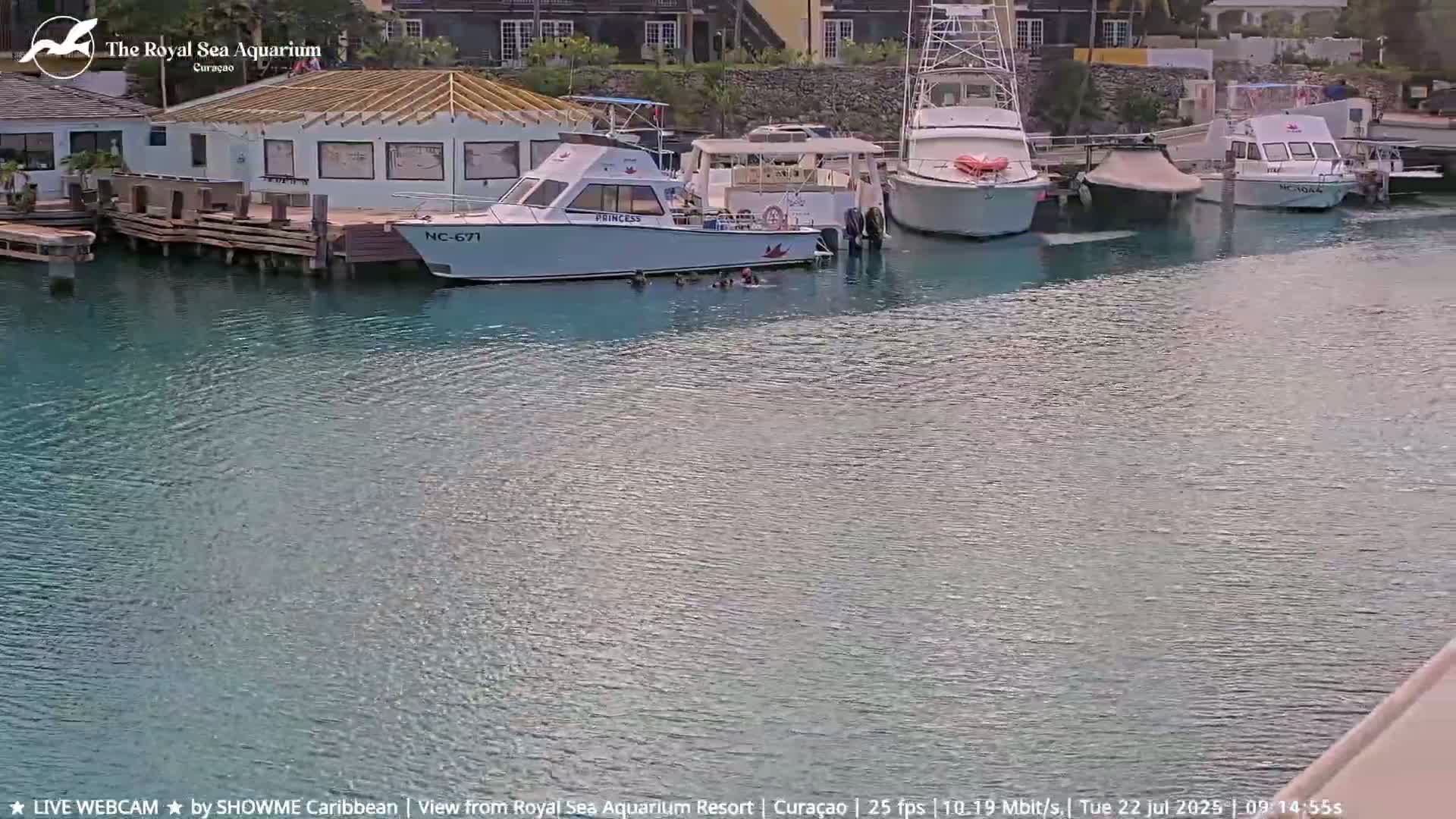 Willemstad, The Royal Sea Aquarium Resort Beach Live Cam - Willemstad, Curacao, Netherland 
