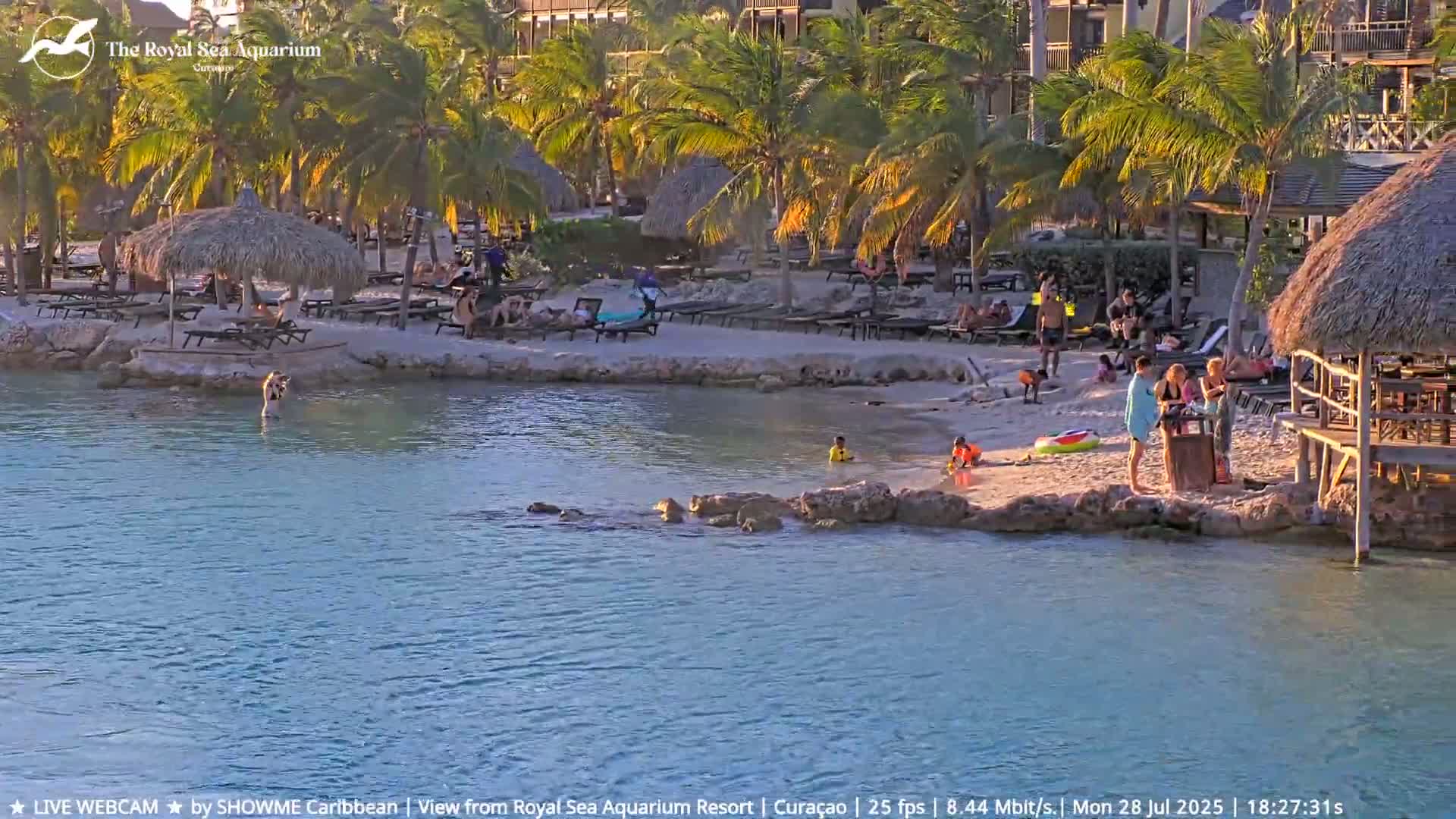 Willemstad, The Royal Sea Aquarium Resort Beach Live Cam - Willemstad, Curacao, Netherland 