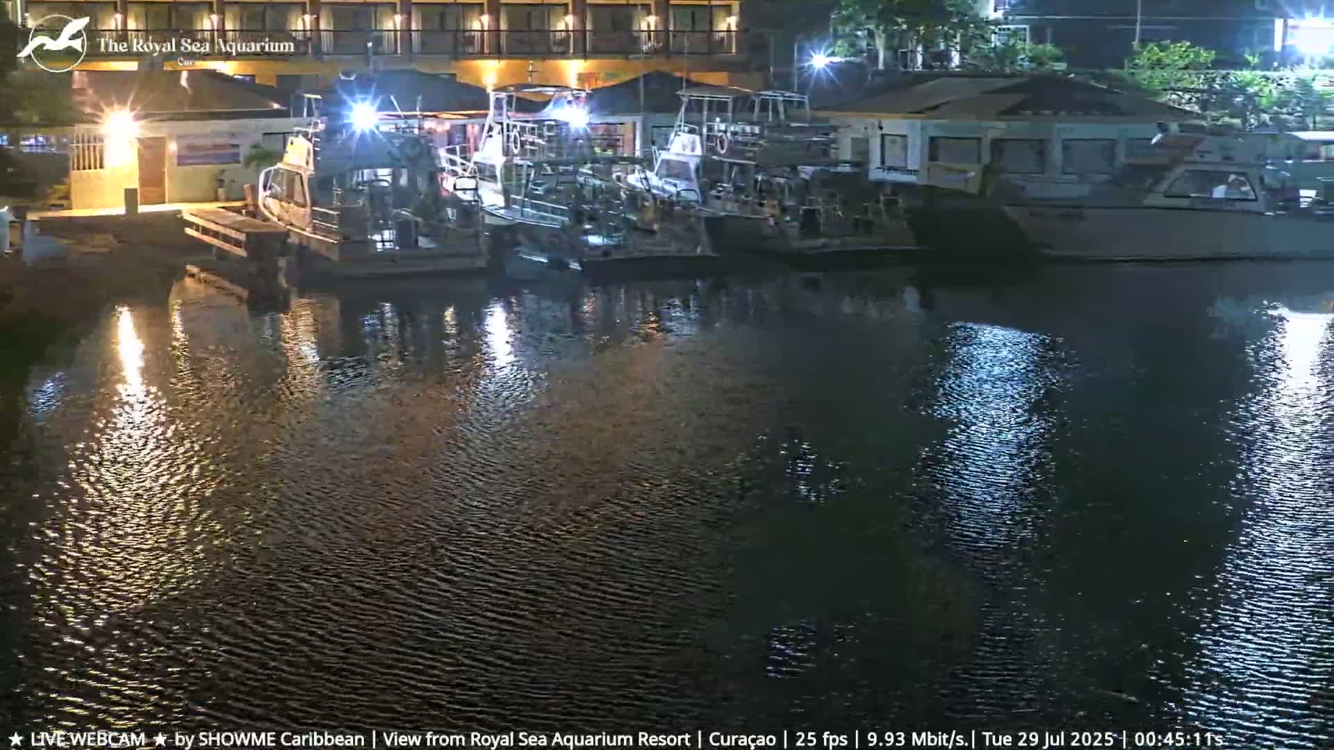 Willemstad, The Royal Sea Aquarium Resort Beach Live Cam - Willemstad, Curacao, Netherland 