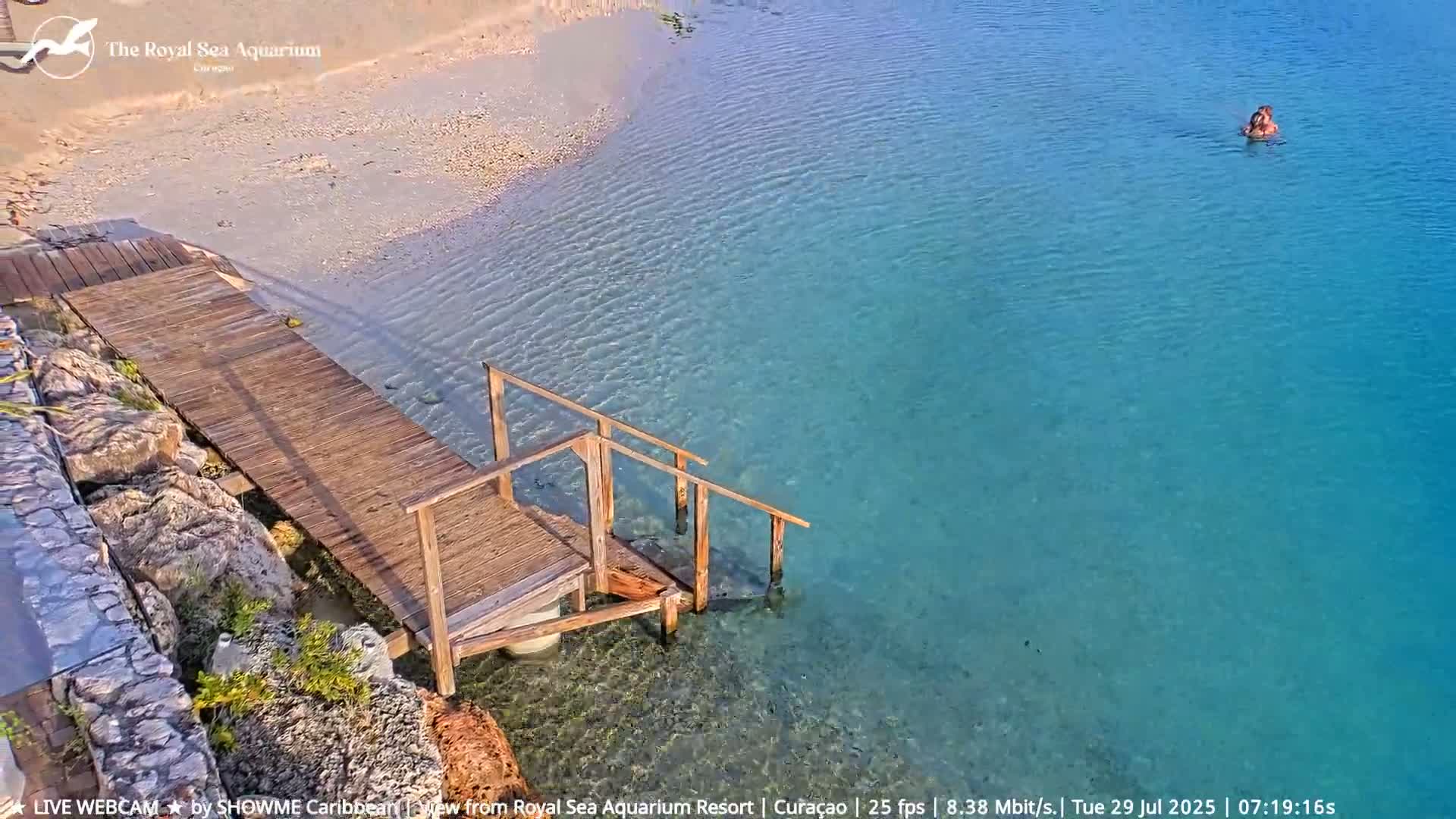 Willemstad, The Royal Sea Aquarium Resort Beach Live Cam - Willemstad, Curacao, Netherland 